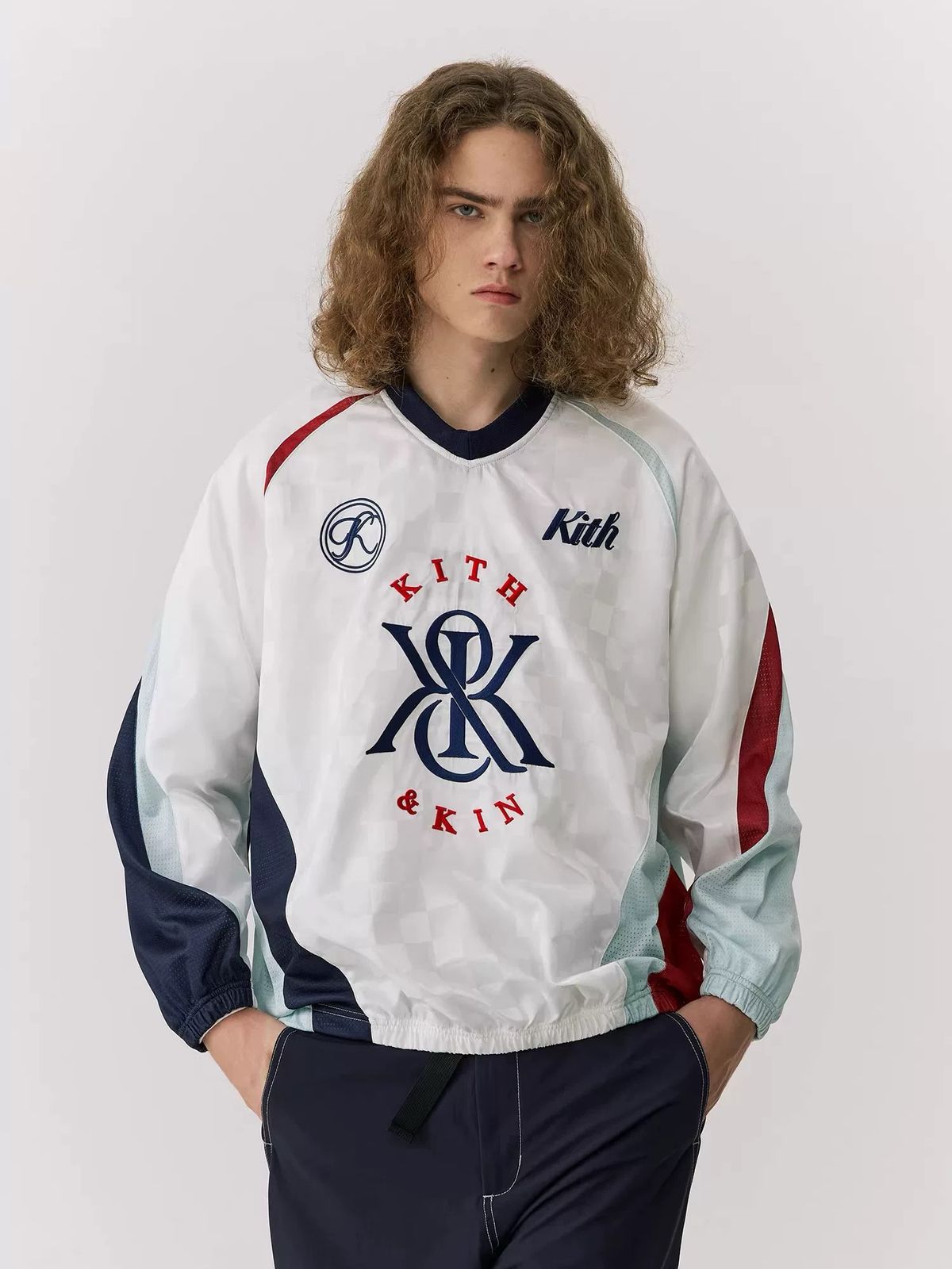 Jersey Kith Checkered Satin Dayton