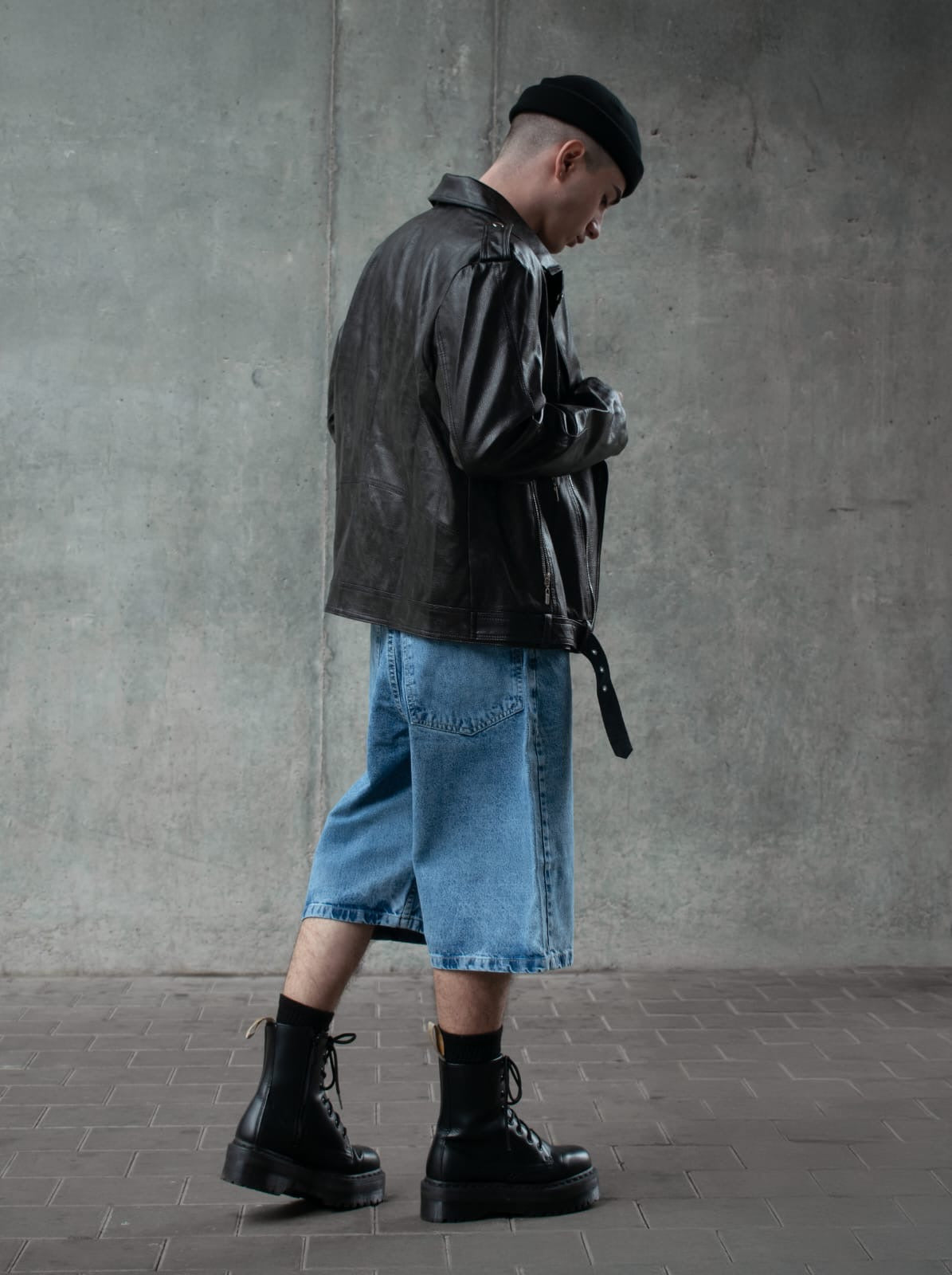 Jort Super Baggy DENIM Stone Adictillas