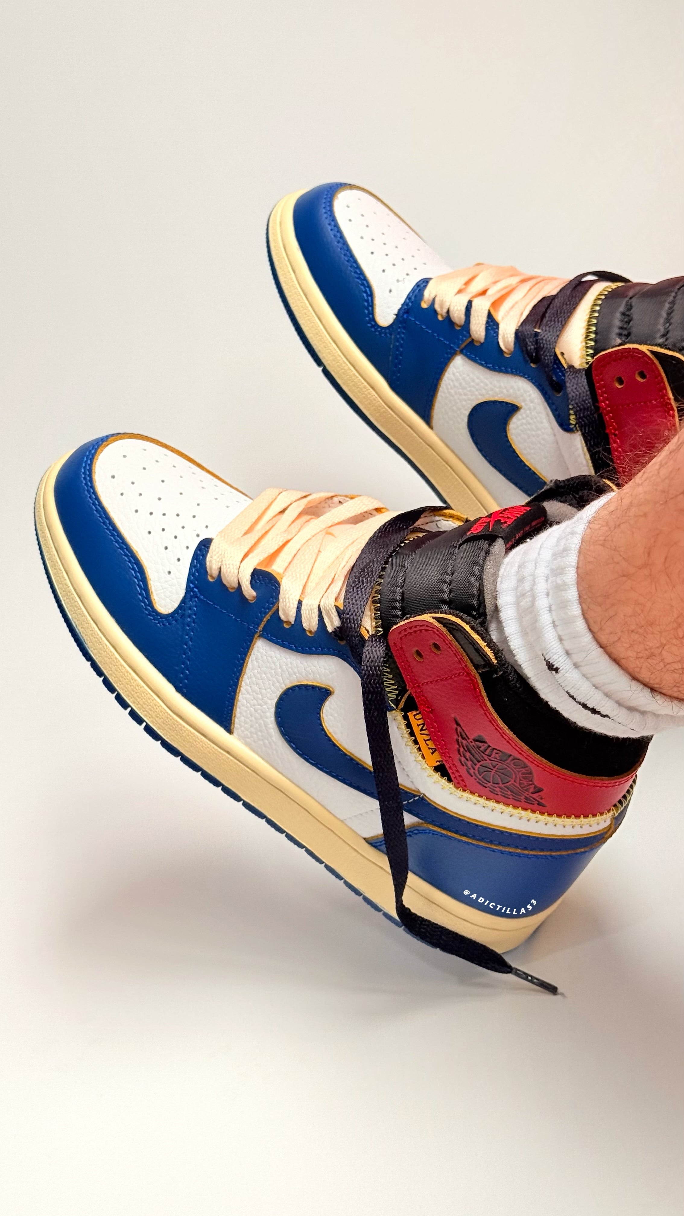 Air Jordan 1 x Union LA High Blue Toe