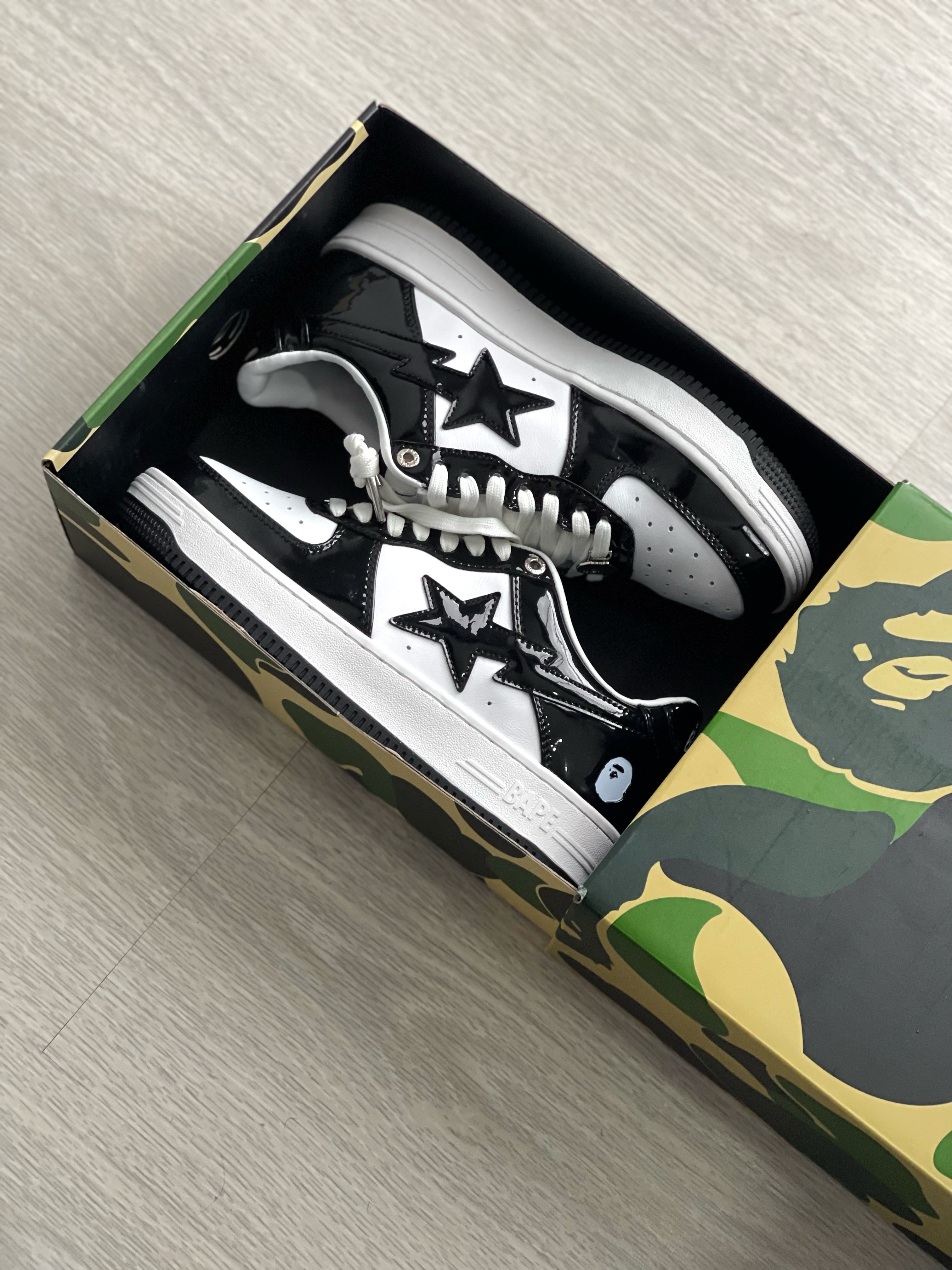 BAPE Sta LOW black