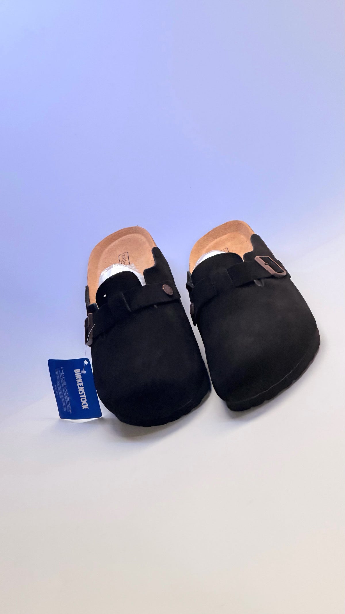 Birkenstock Boston suede mules