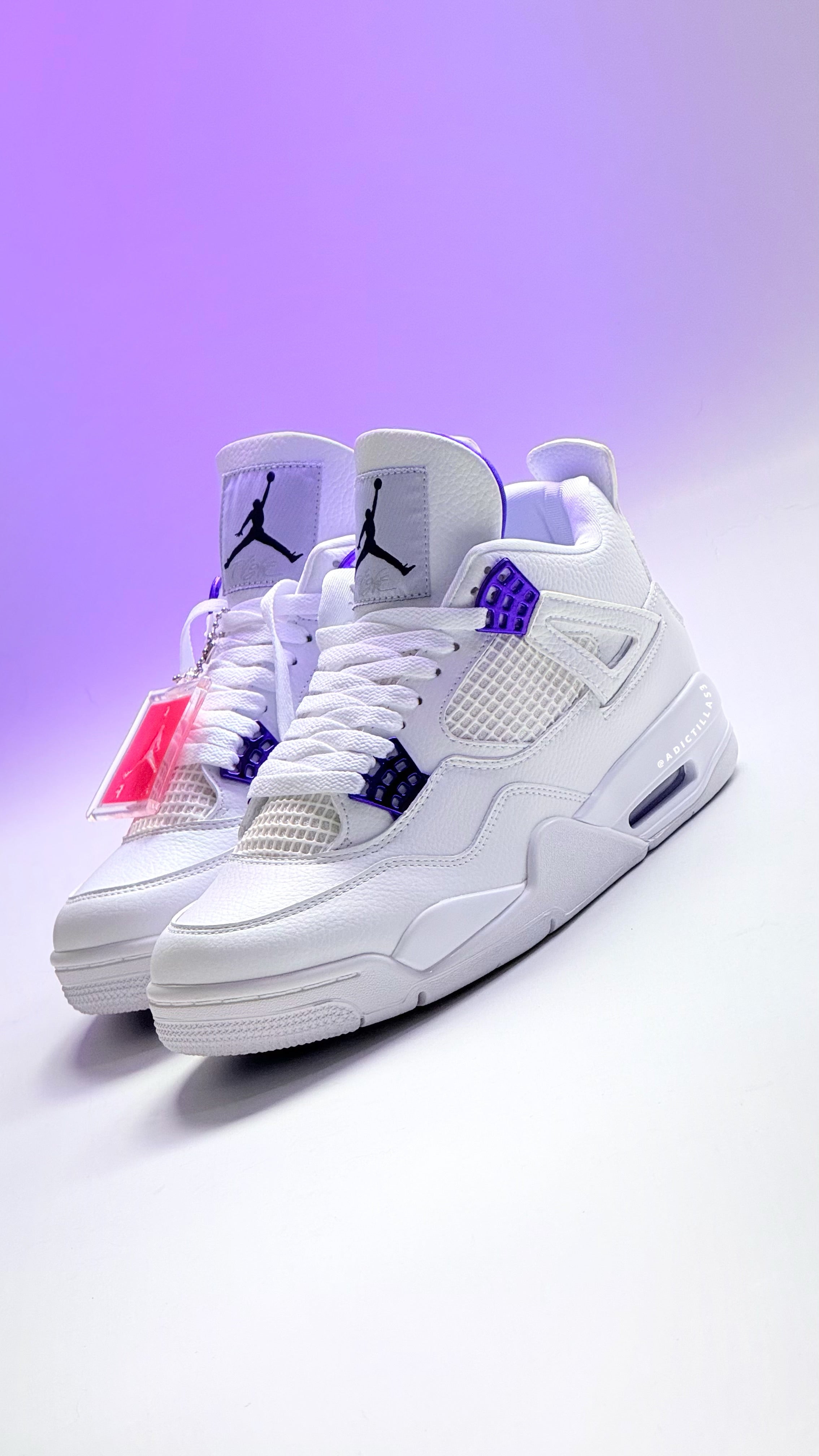 Air Jordan 4 “ Metallic Purple “