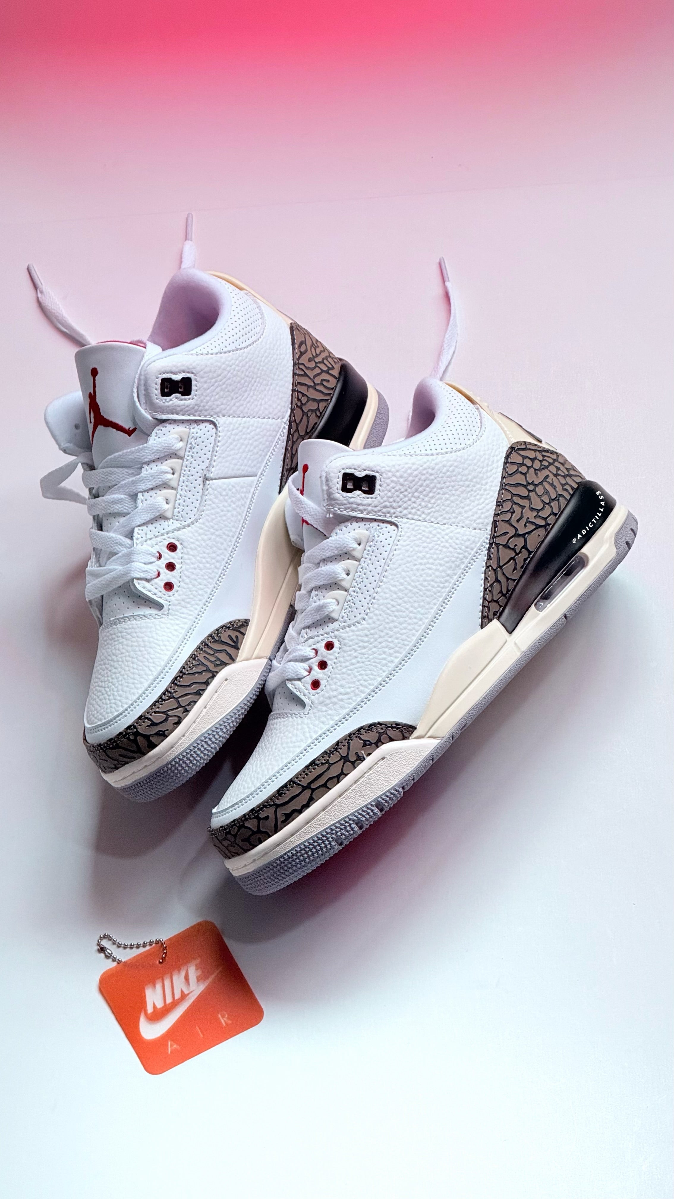 Air Jordan 3 “ White Cement “