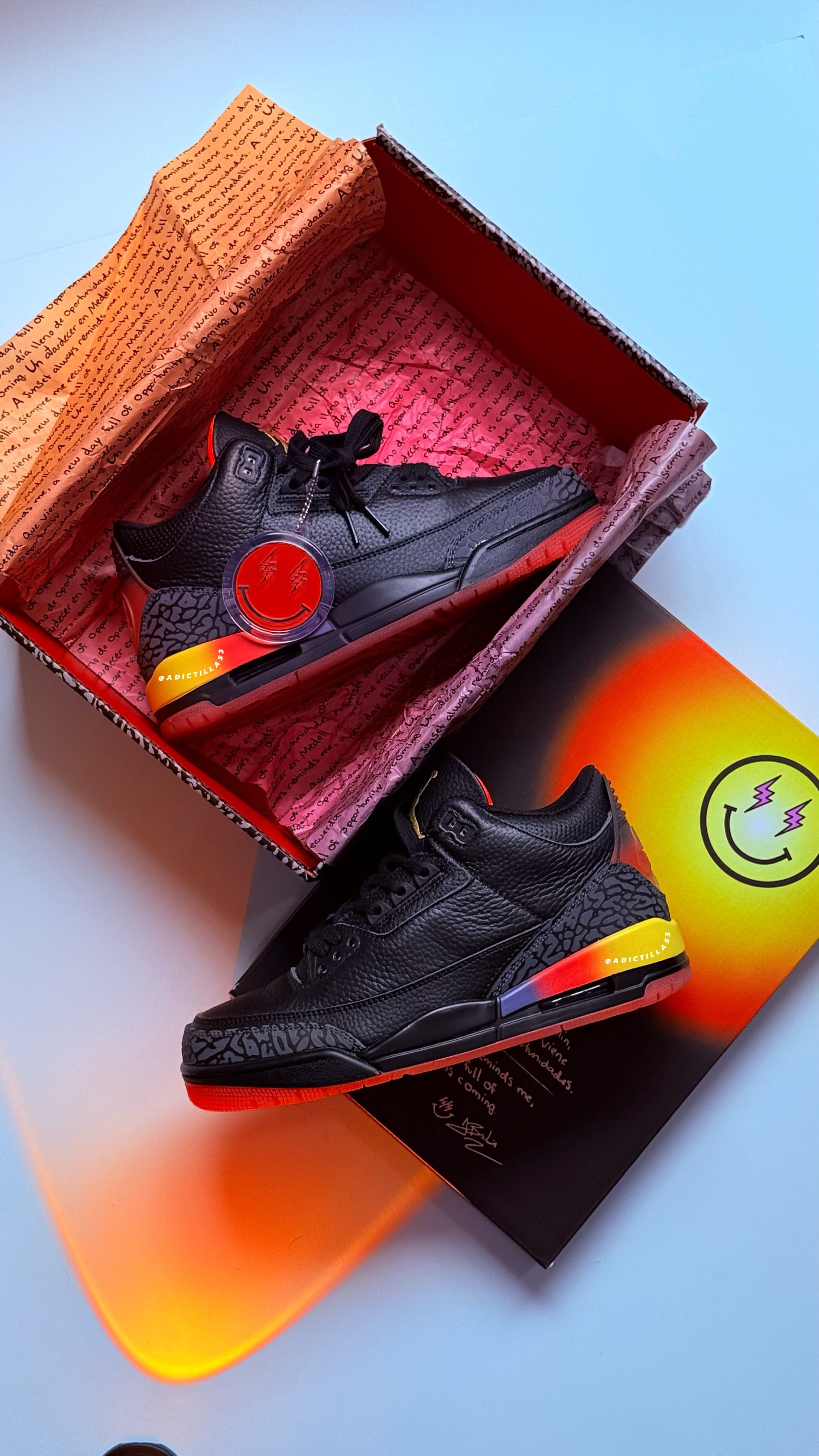 Air Jordan 3 x J Balvin “ Rio “