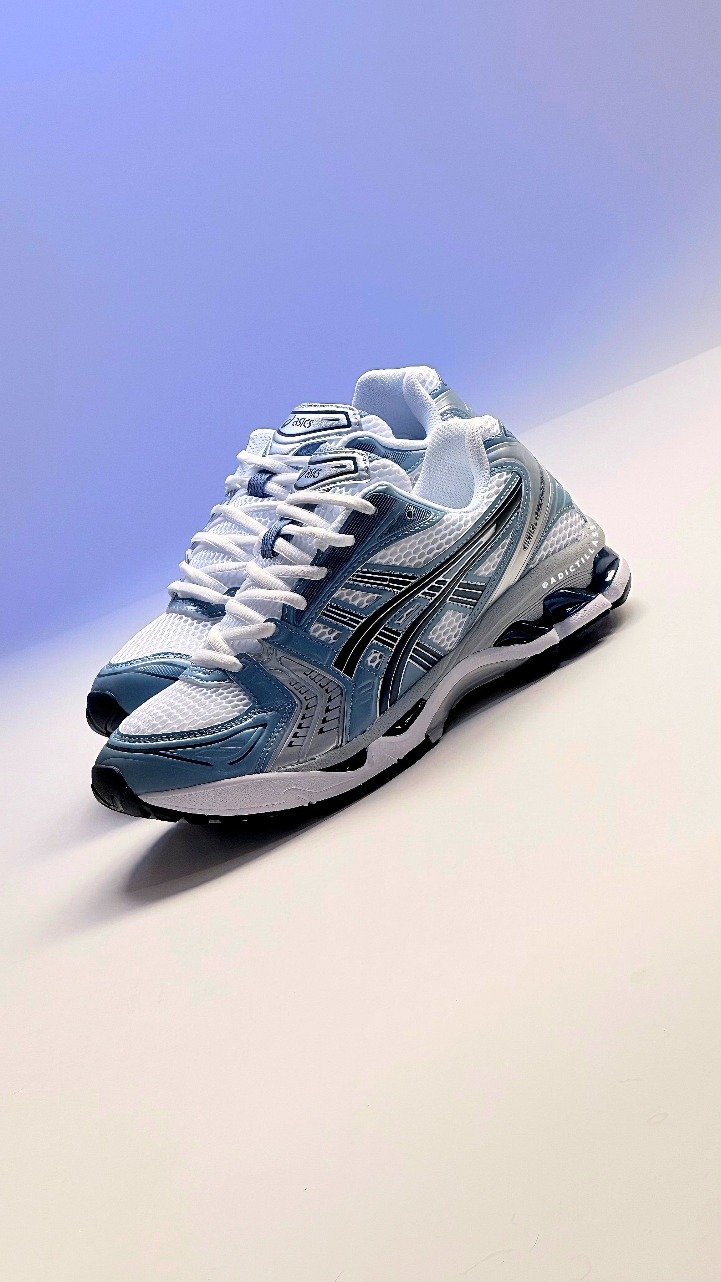 Asics Gel Kayano 14 ASICS
tenis "White Fjord Grey"