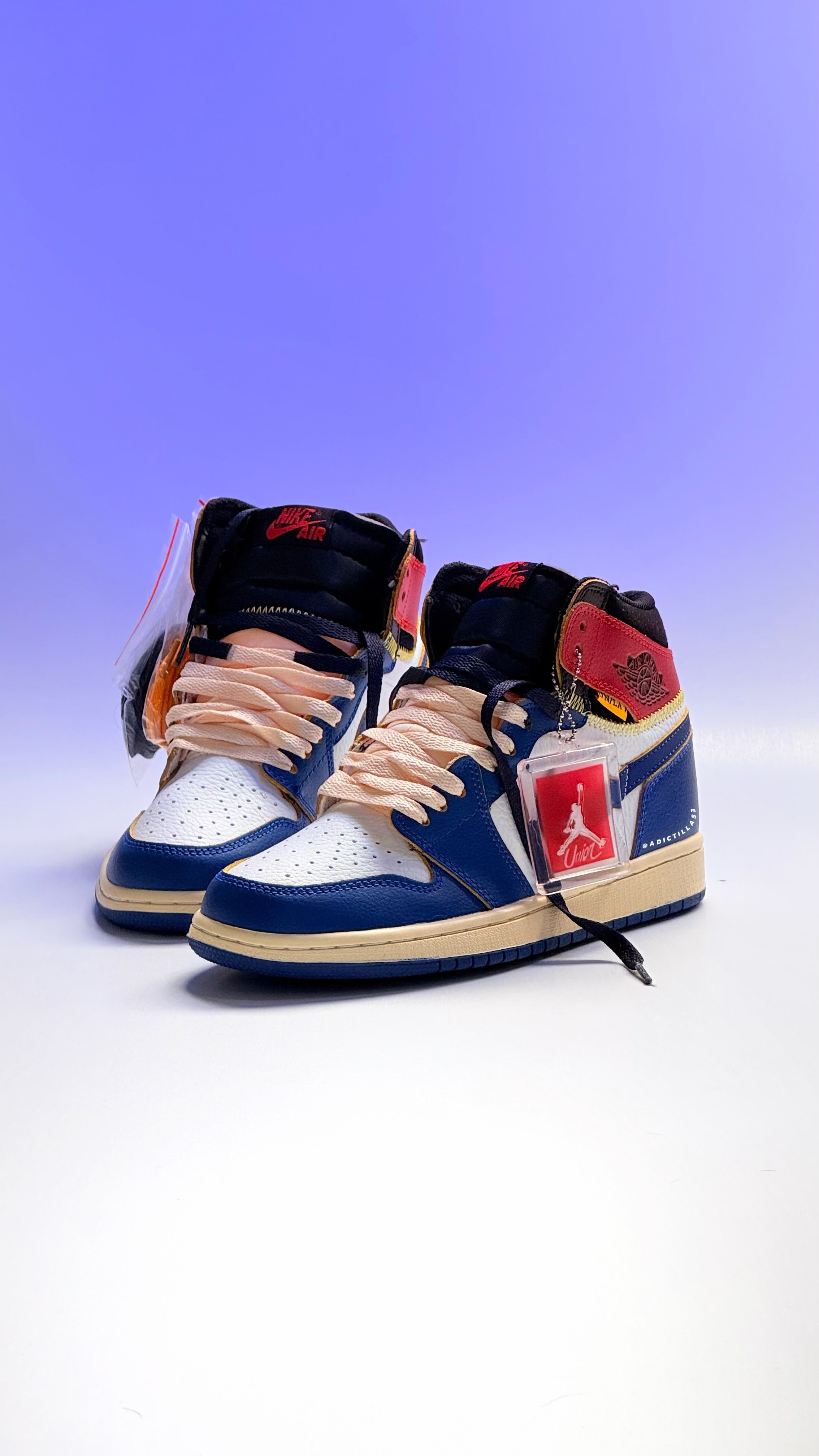 Air Jordan 1 x Union LA High Blue Toe