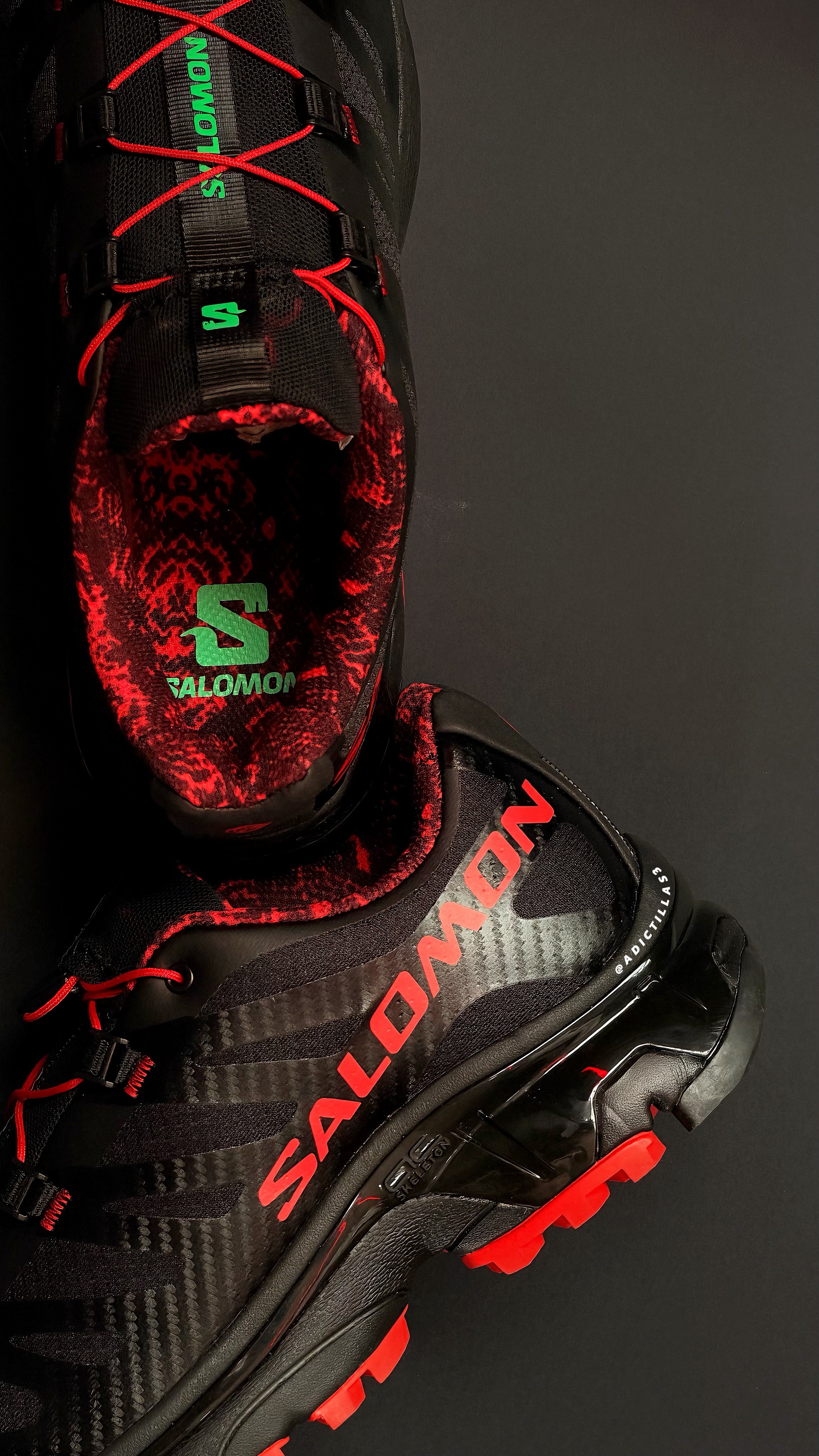 Salomon XT-4 OG El año de la serpiente, víbora roja