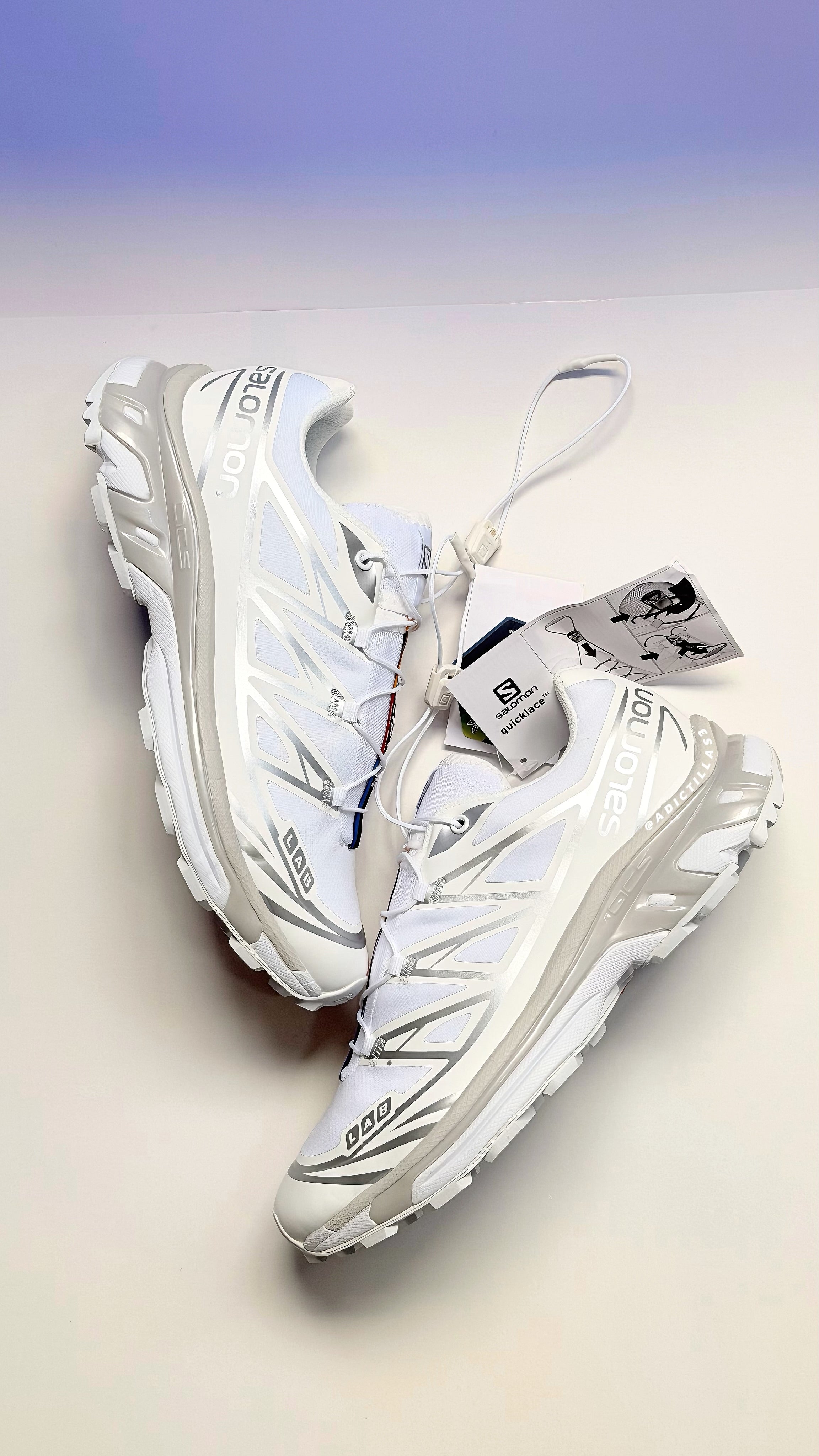 Salomon XT-6 White