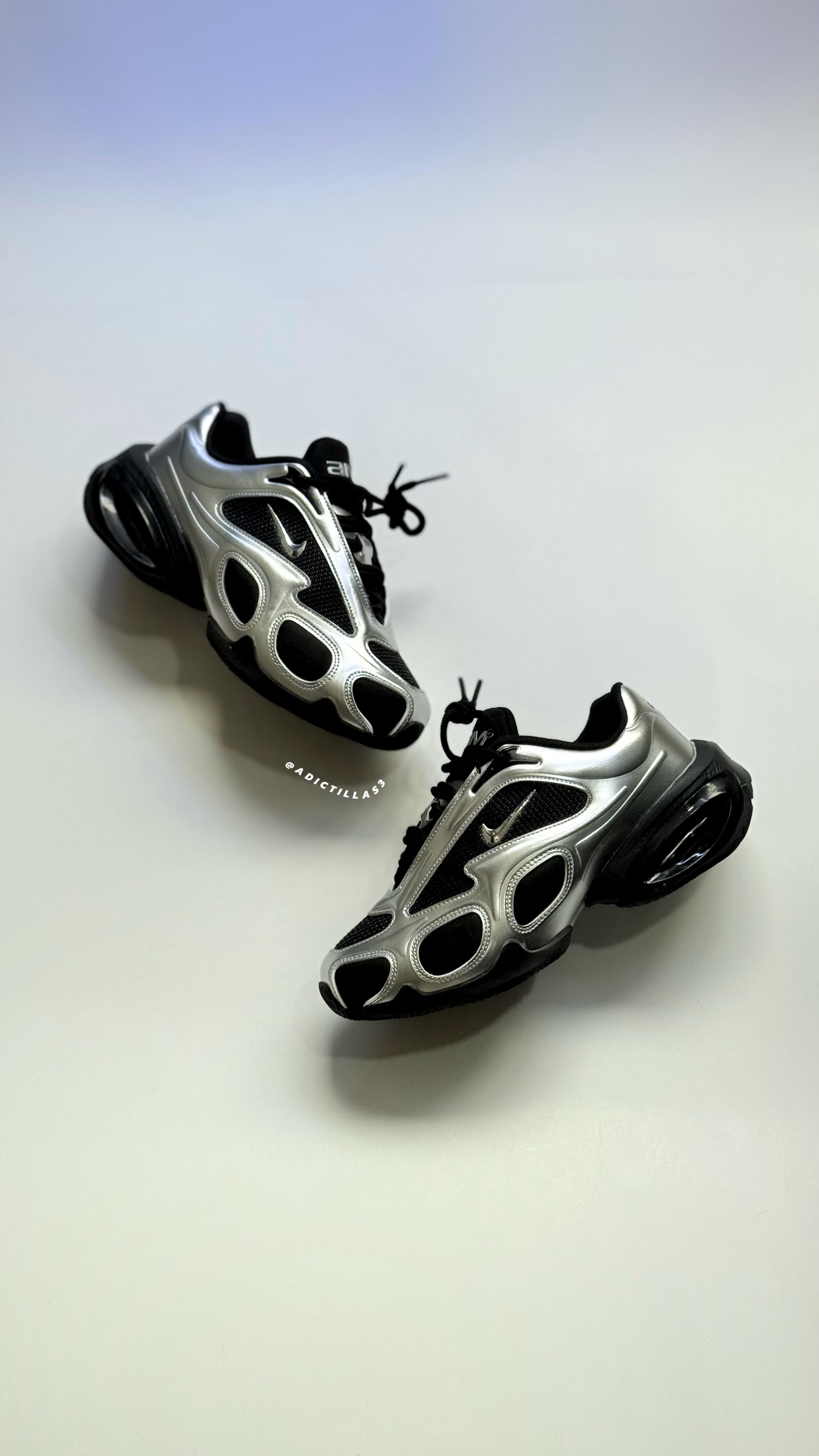 Tenis Nike Air Max Muse Black Metallic Silver