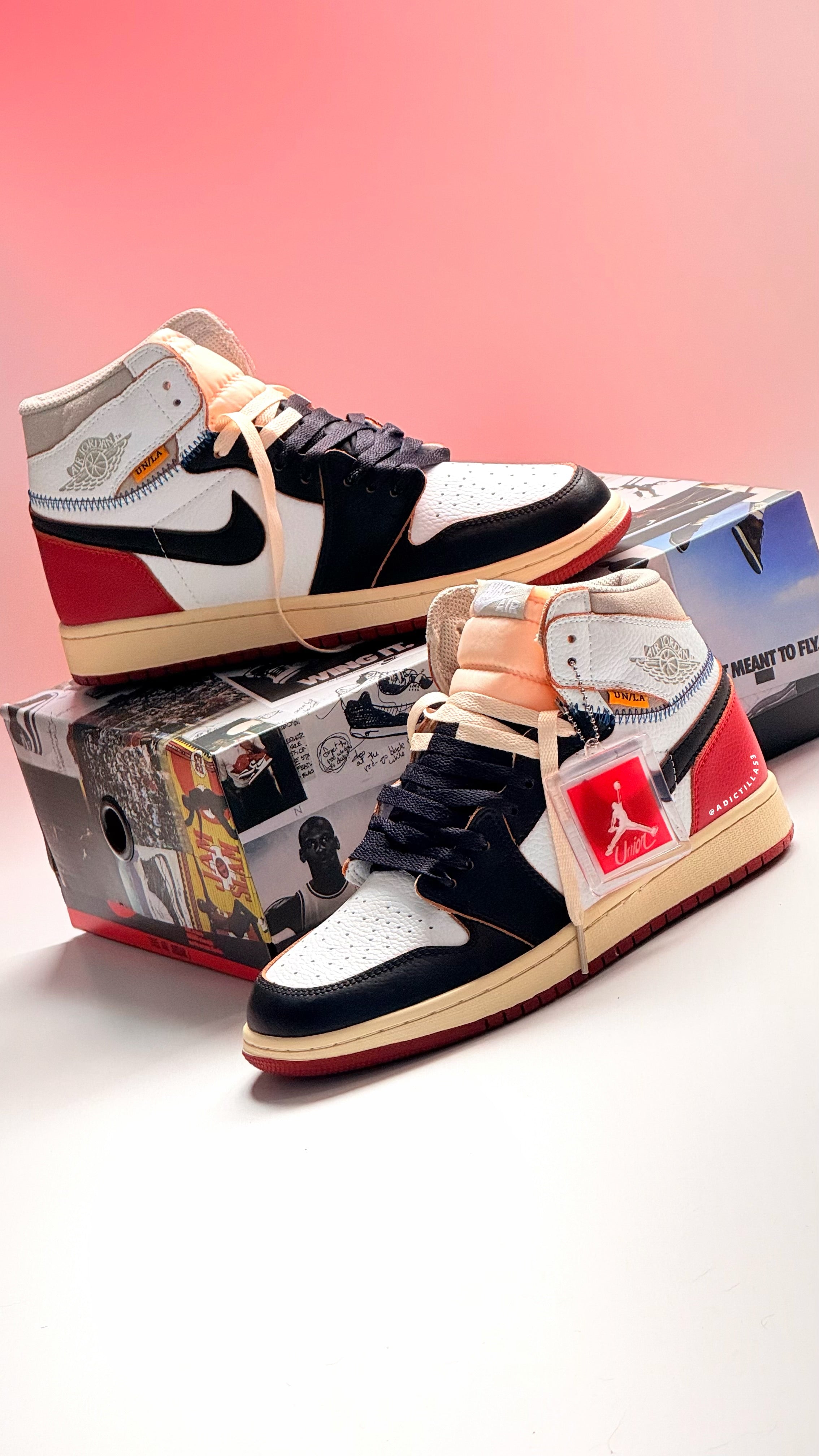 Union LA x Air Jordan 1 Retro High NRG 'Black Toe'