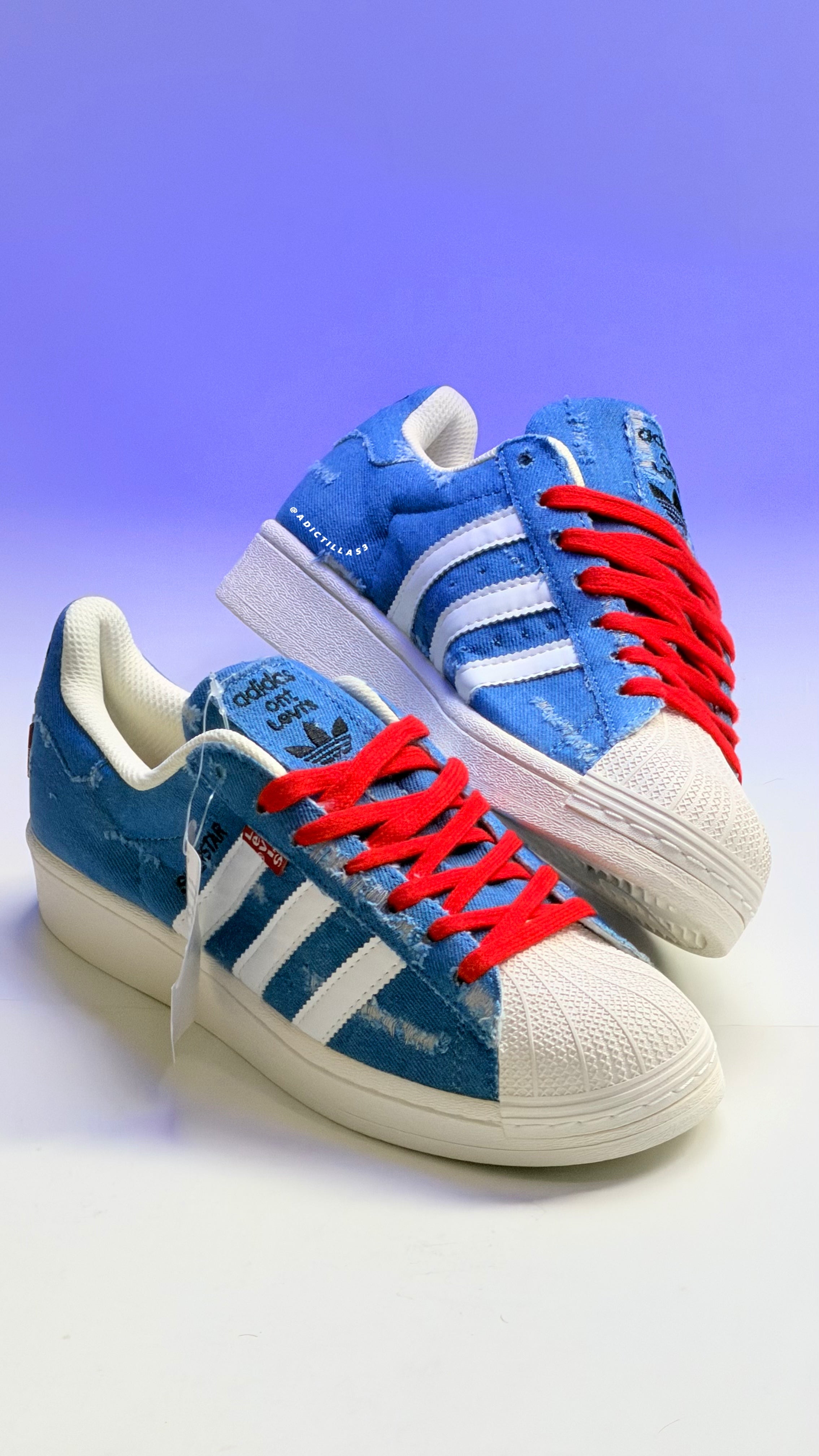 Adidas Superstar x Levis