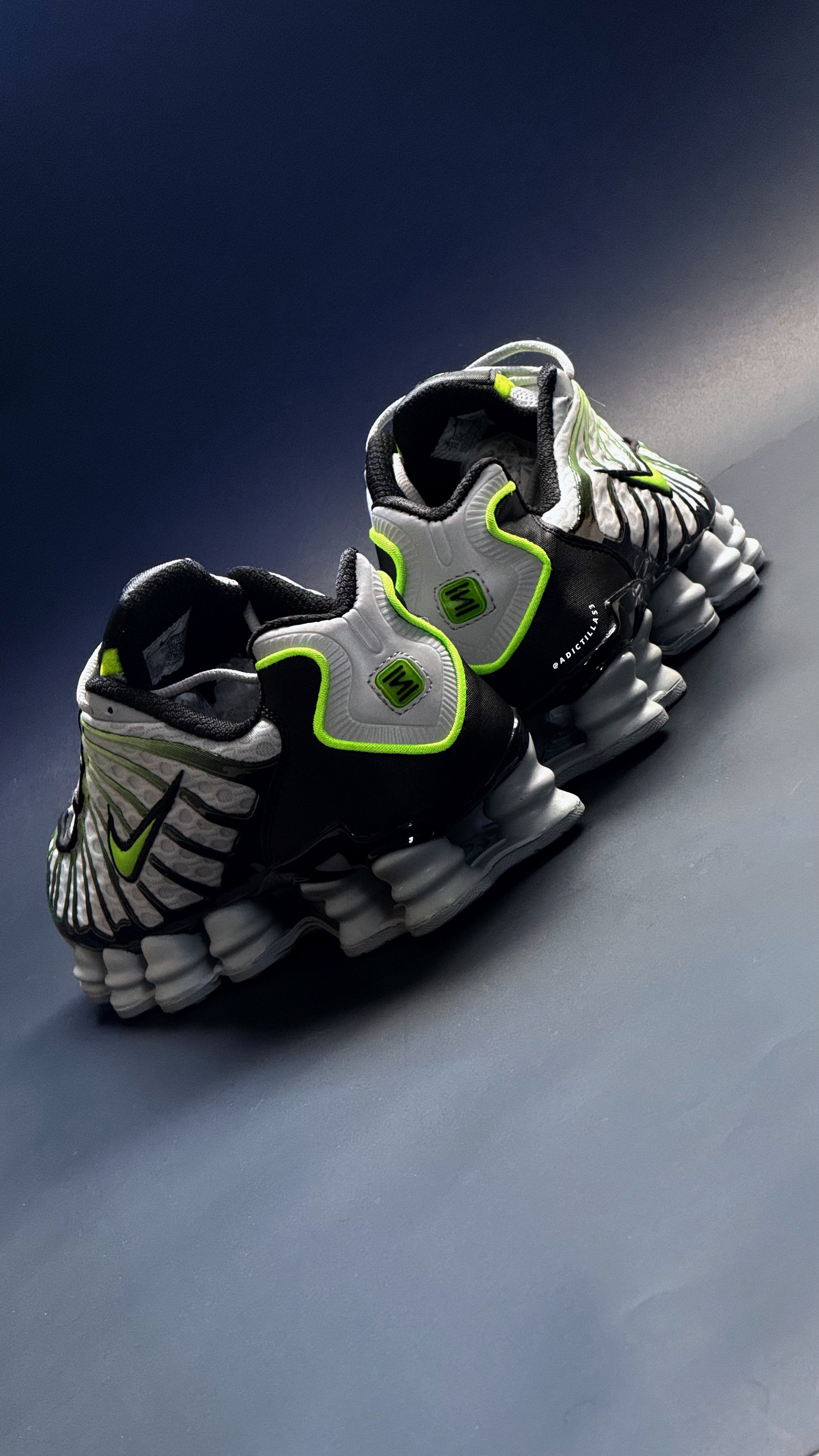 Nike Shox TL Wolf Gray Lime
