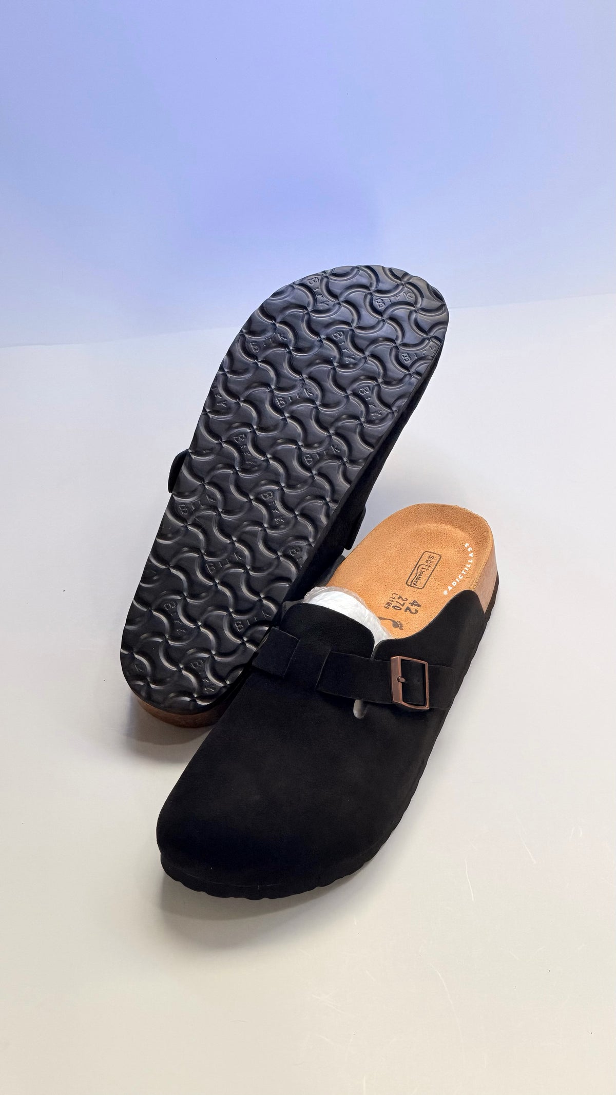 Birkenstock Boston suede mules