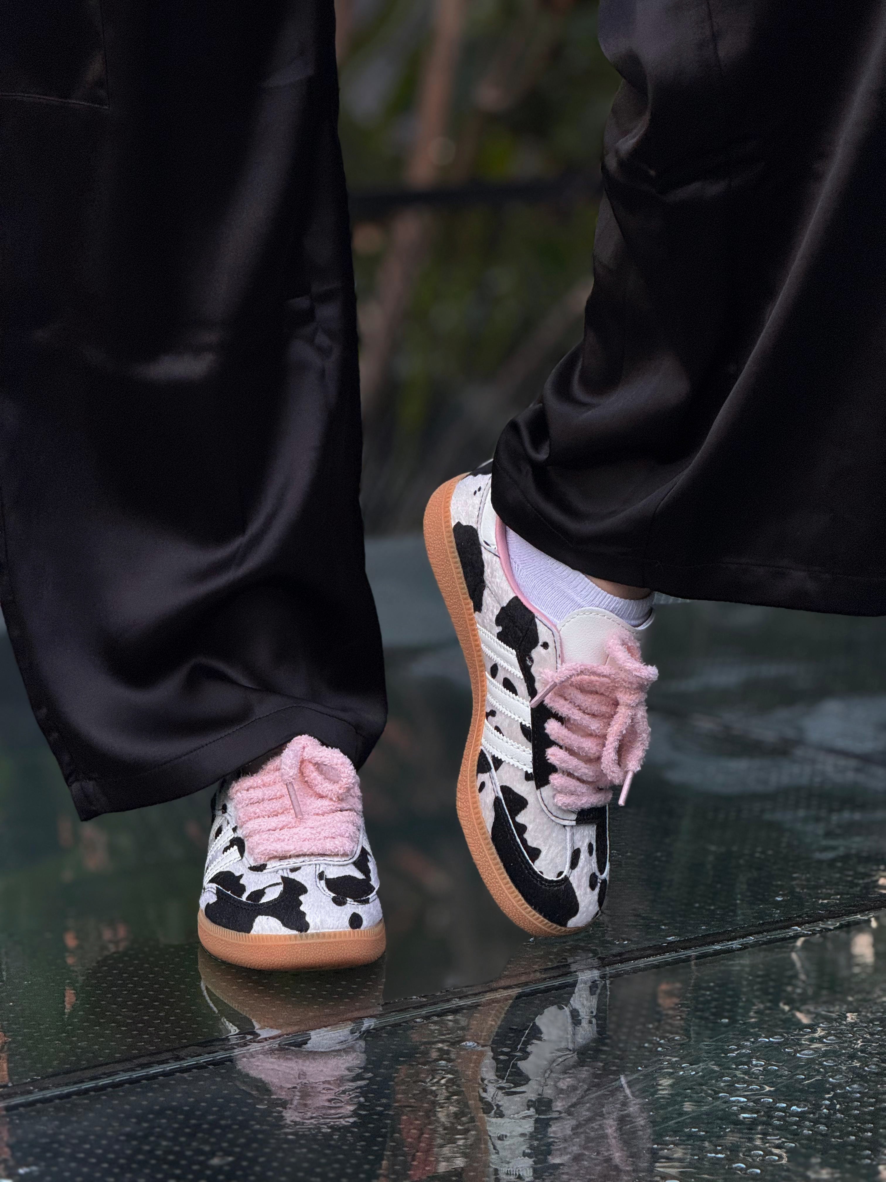Adidas Samba Cow Print