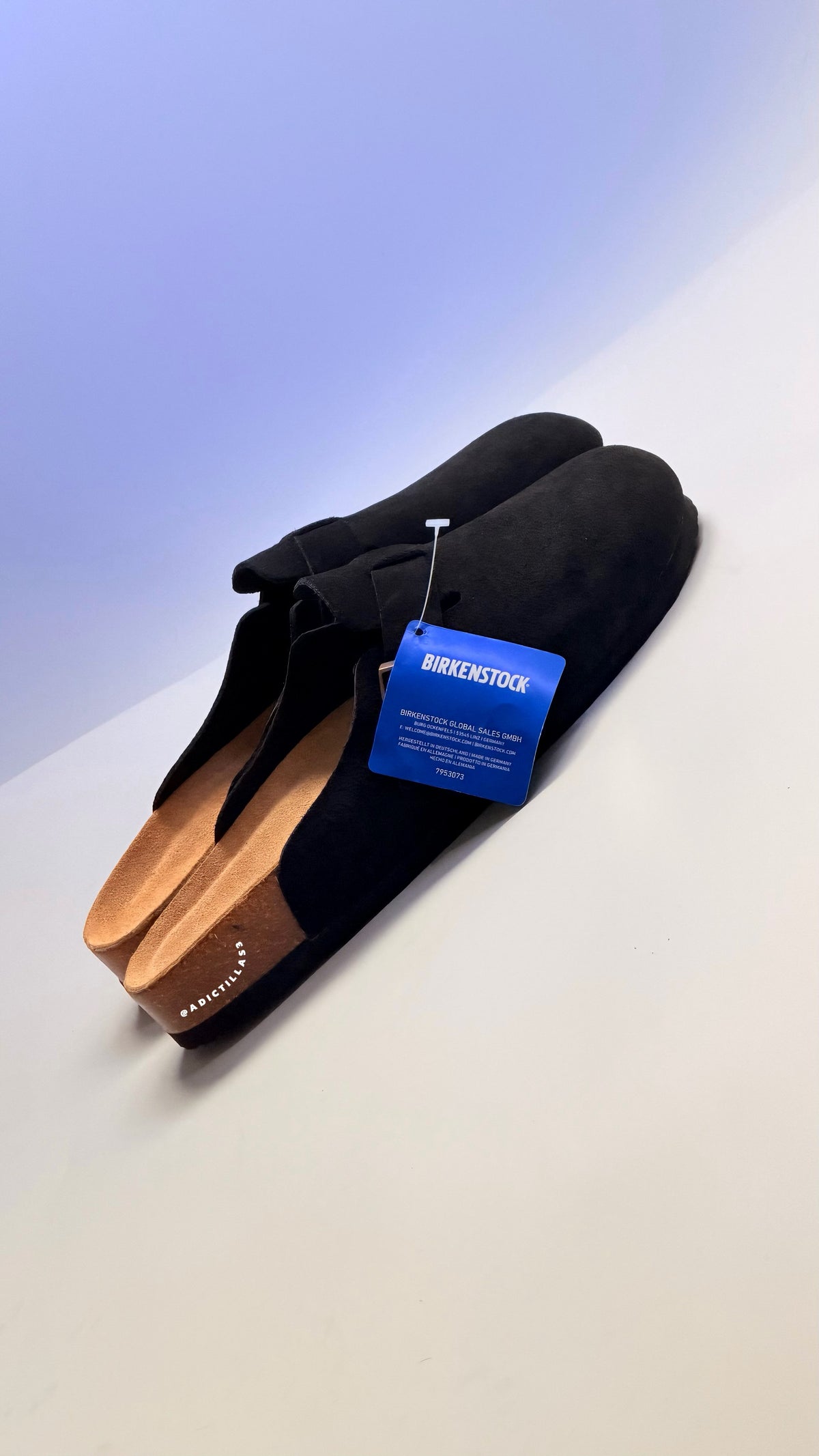 Birkenstock Boston suede mules
