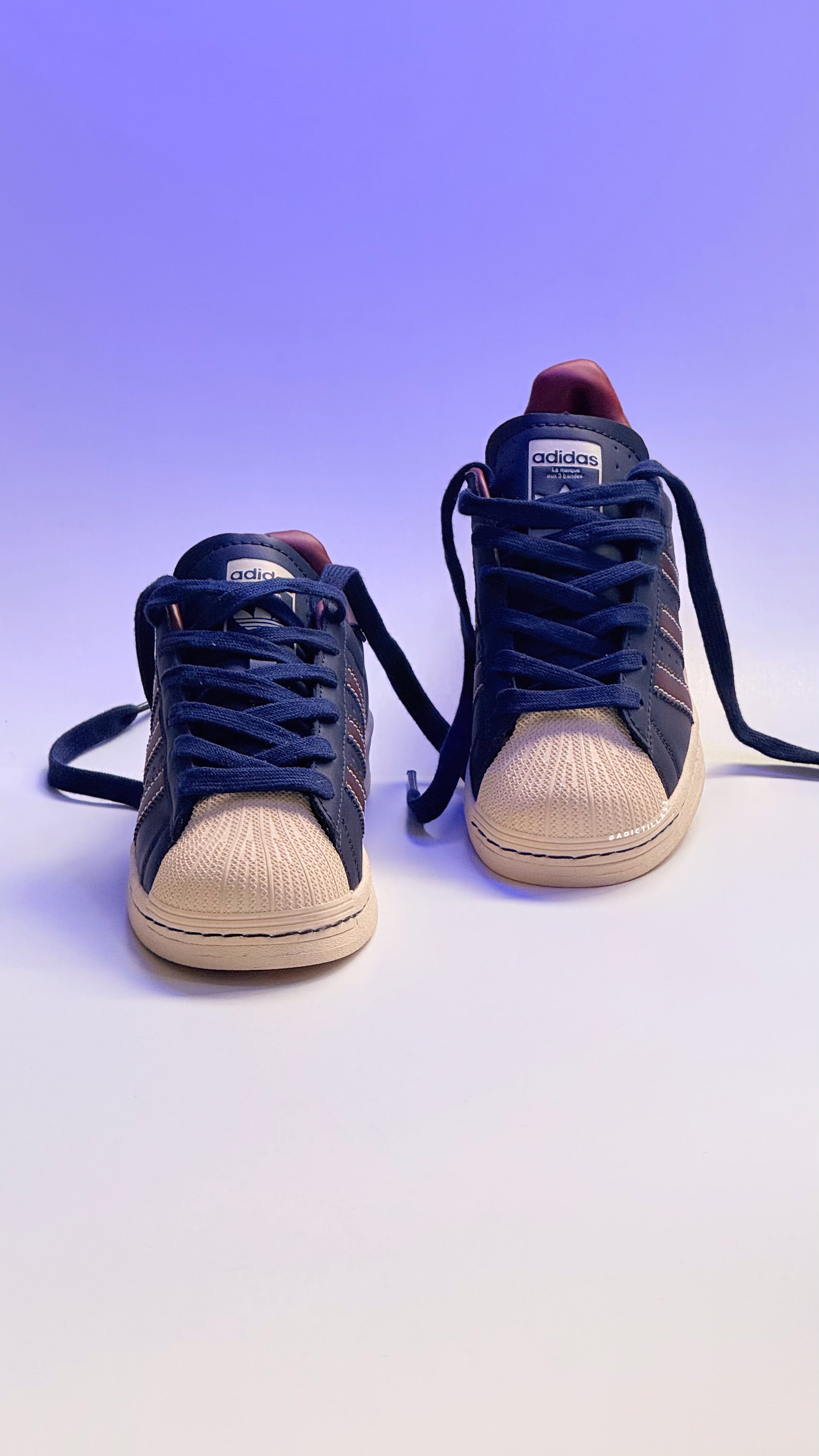 Adidas Originals Superstar 'Dark Navy Red'