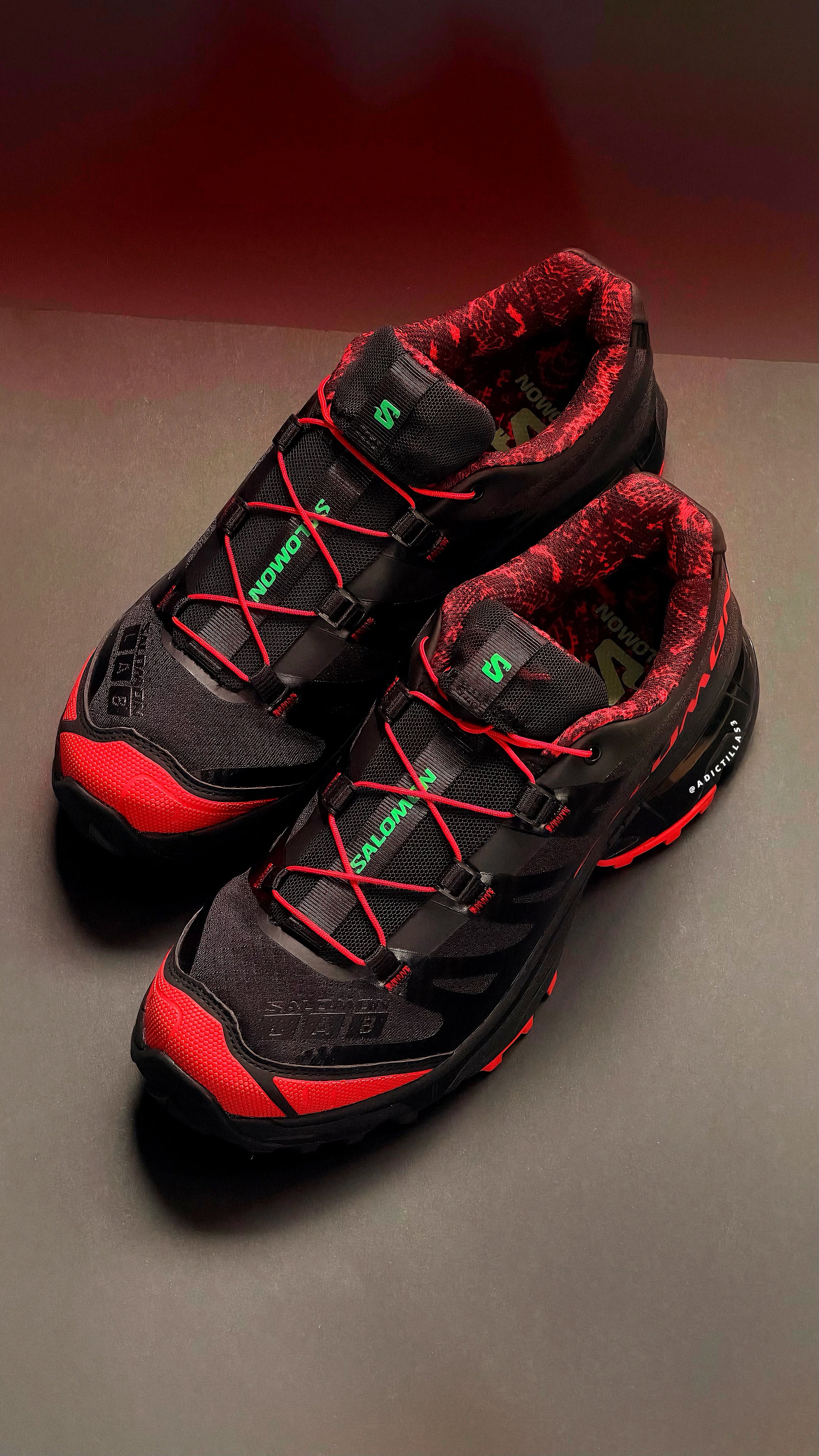 Salomon XT-4 OG El año de la serpiente, víbora roja