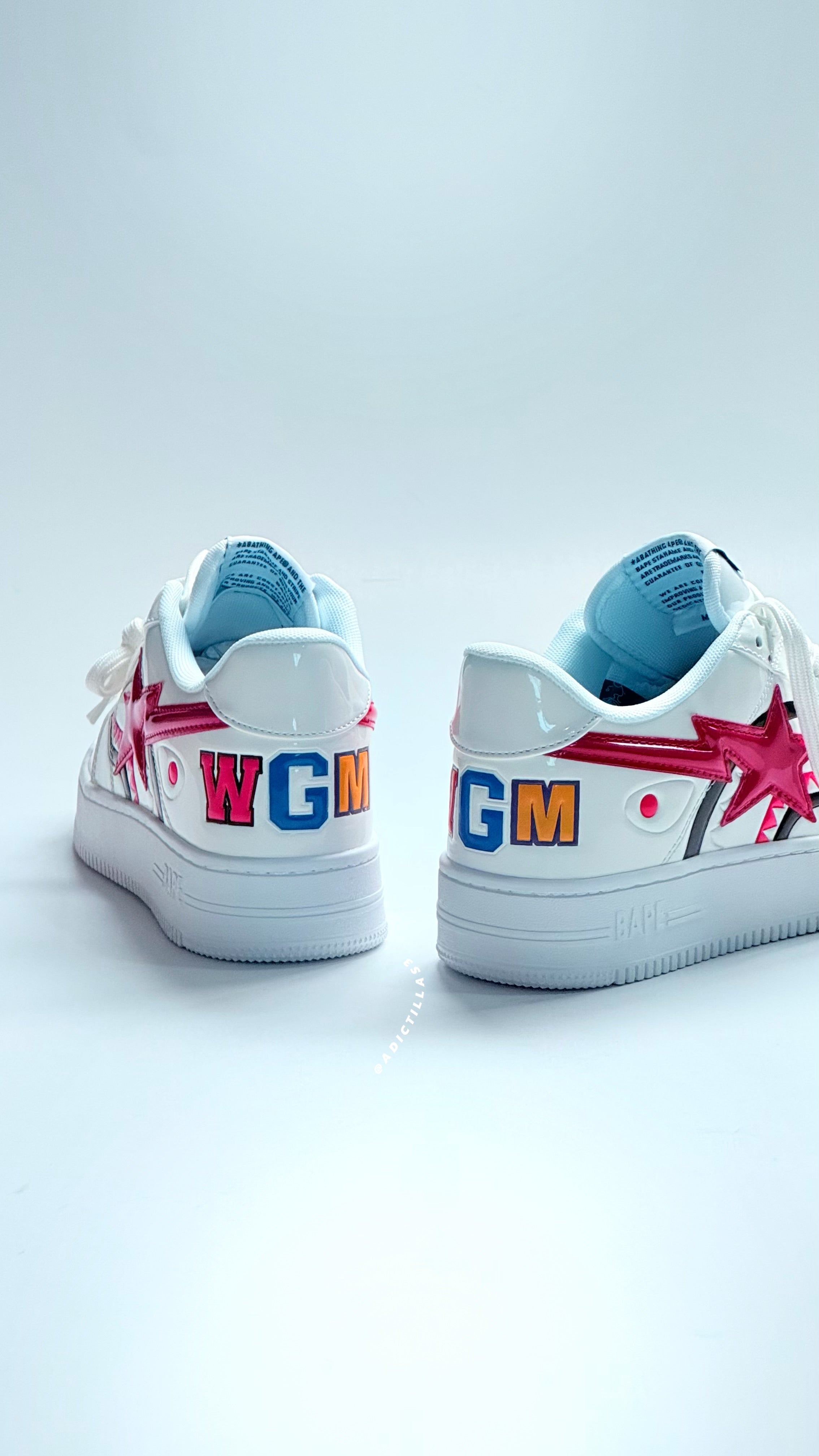 A Bathing Ape BAPE Sta Low Shark White