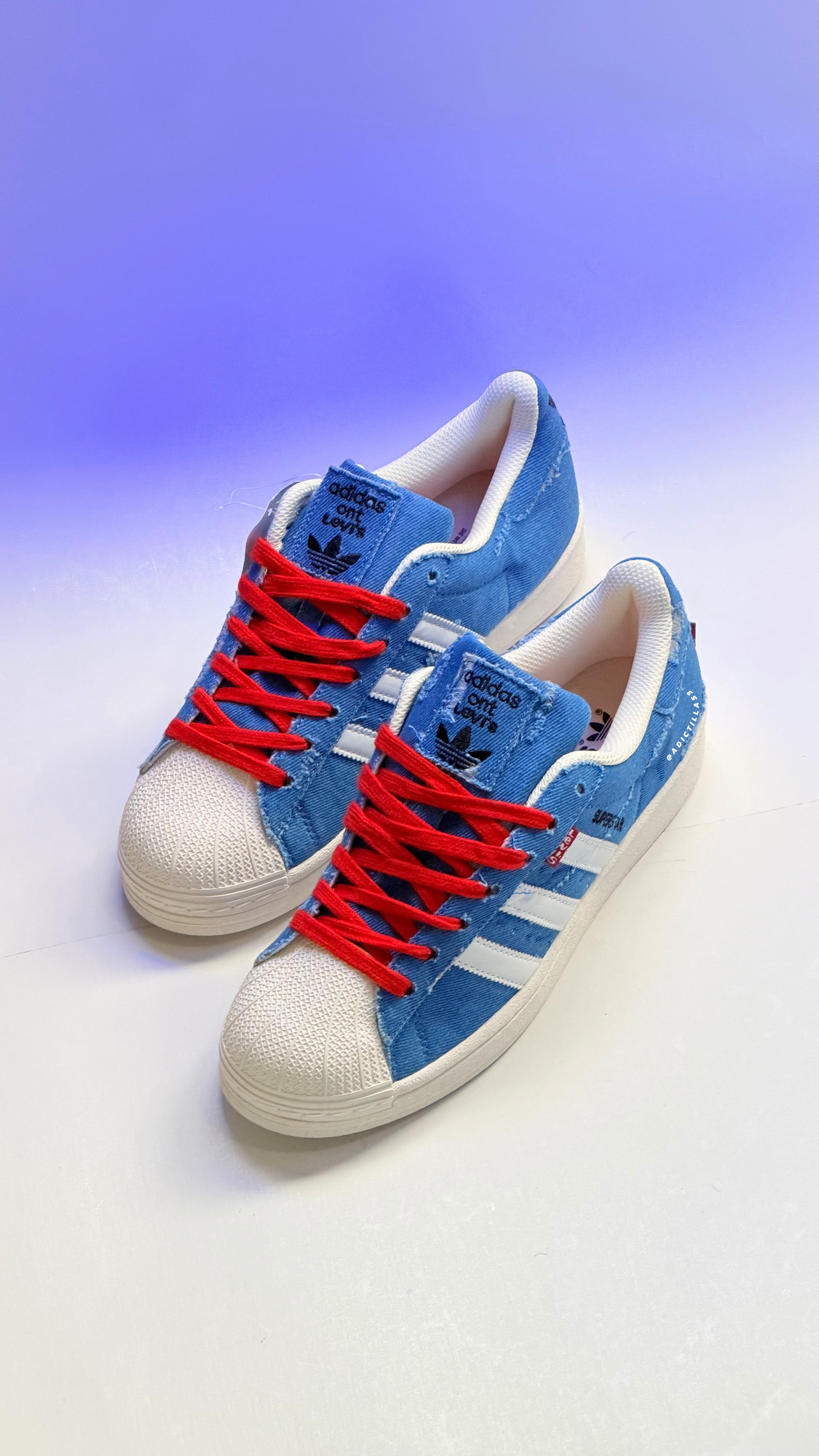 Adidas Superstar x Levis