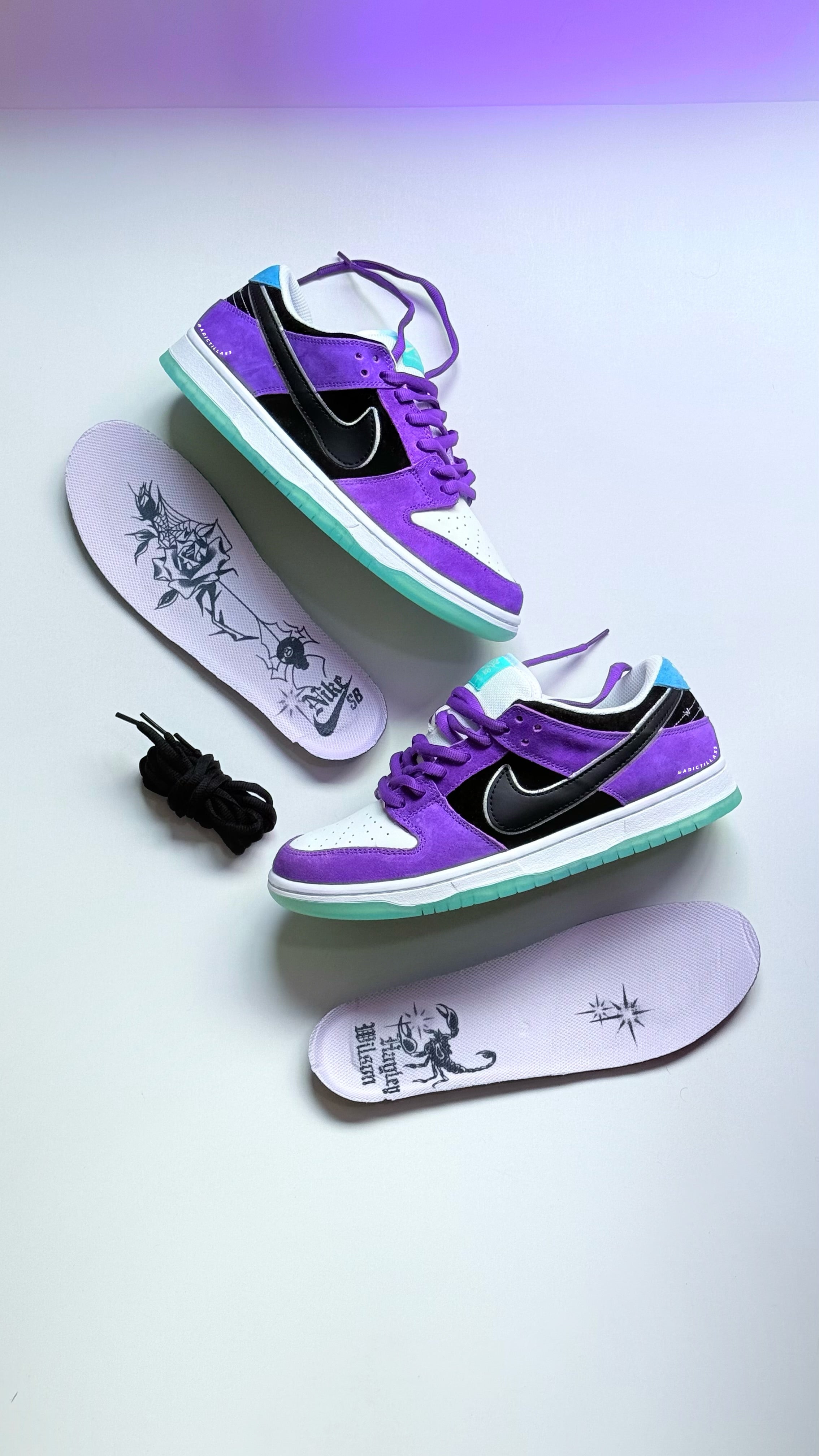 Nike SB Dunk Low x Hayley Wilson  “Court Purple” 🟣 Court Purple” 🟣