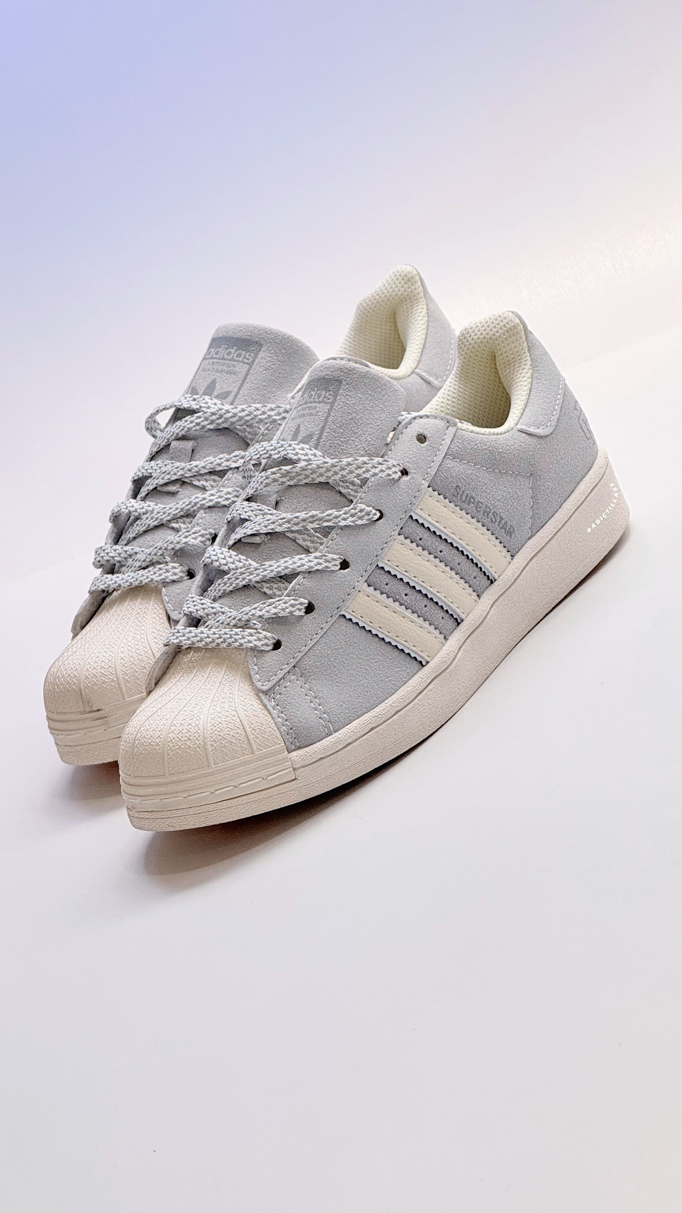 Adidas Superstar x Reining Champ grey