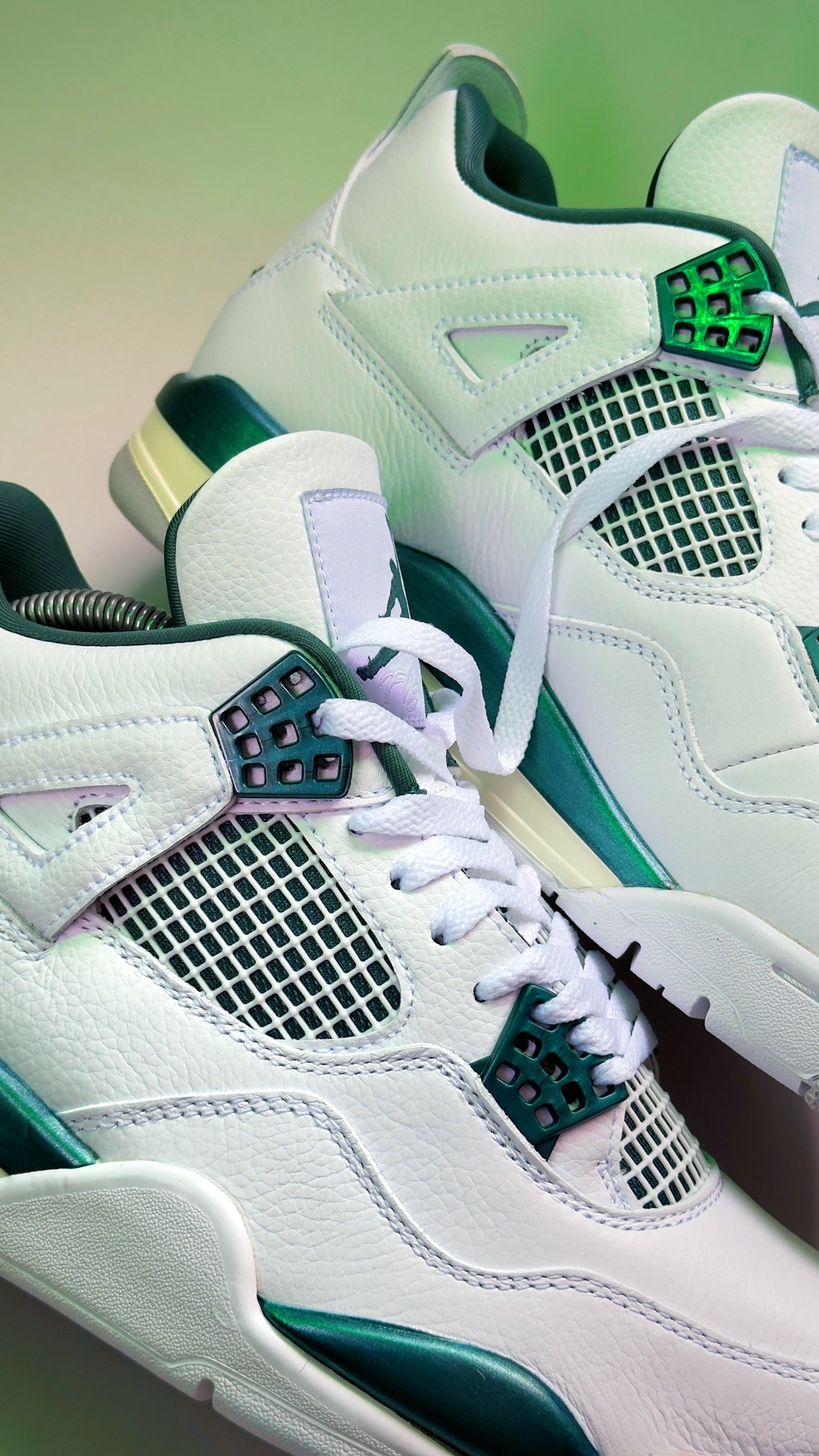 Jordan 4 Retro 'Oxidized Green'