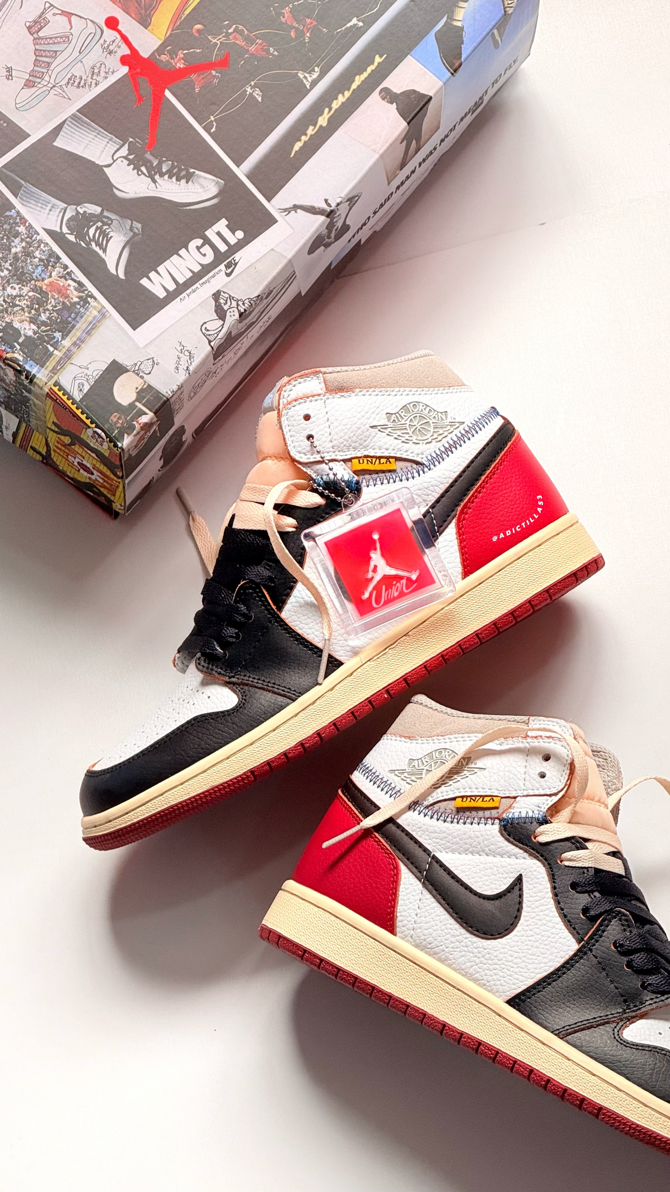 Union LA x Air Jordan 1 Retro High NRG 'Black Toe'