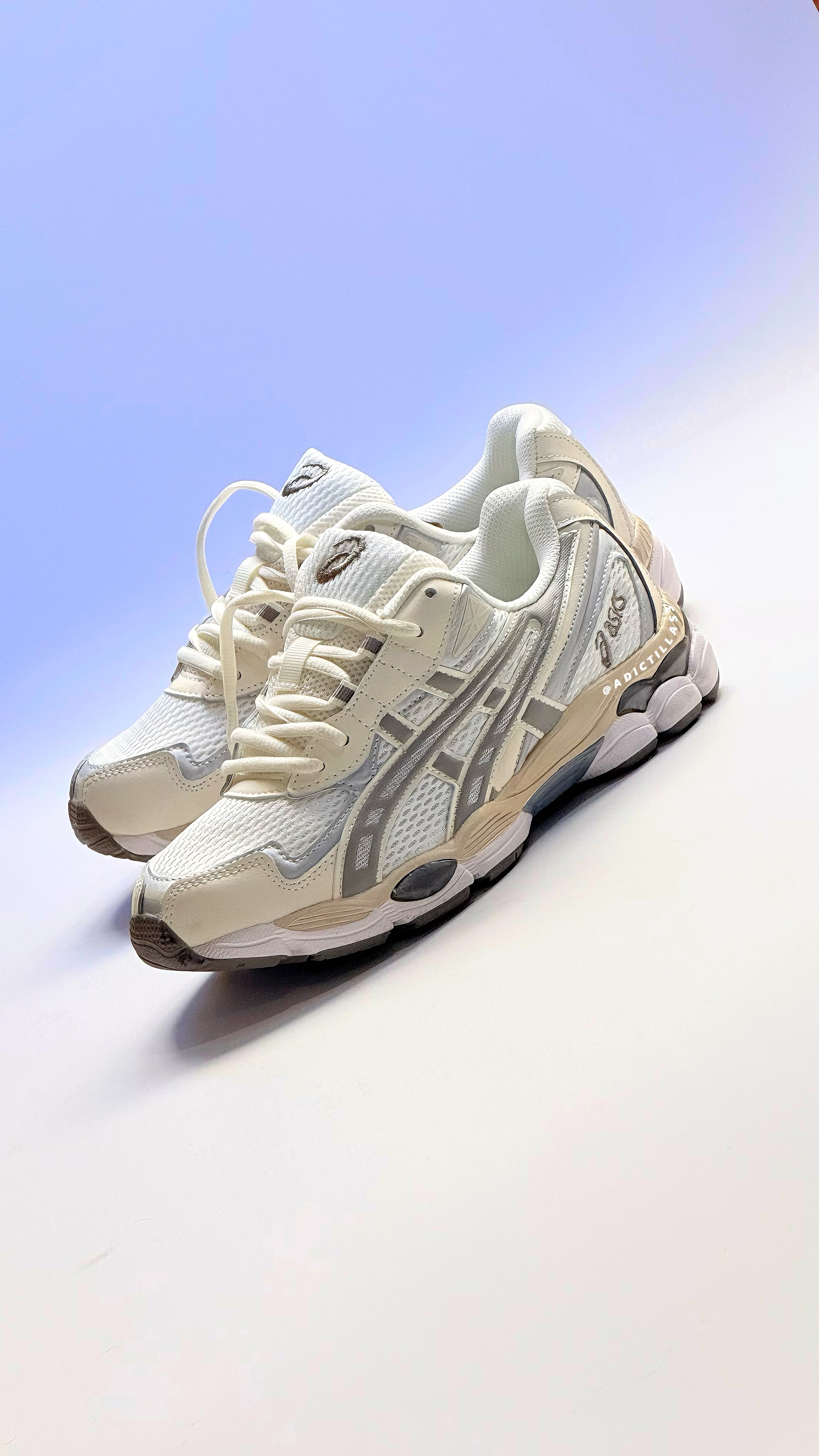 Asics Gel NYC Cream Steel