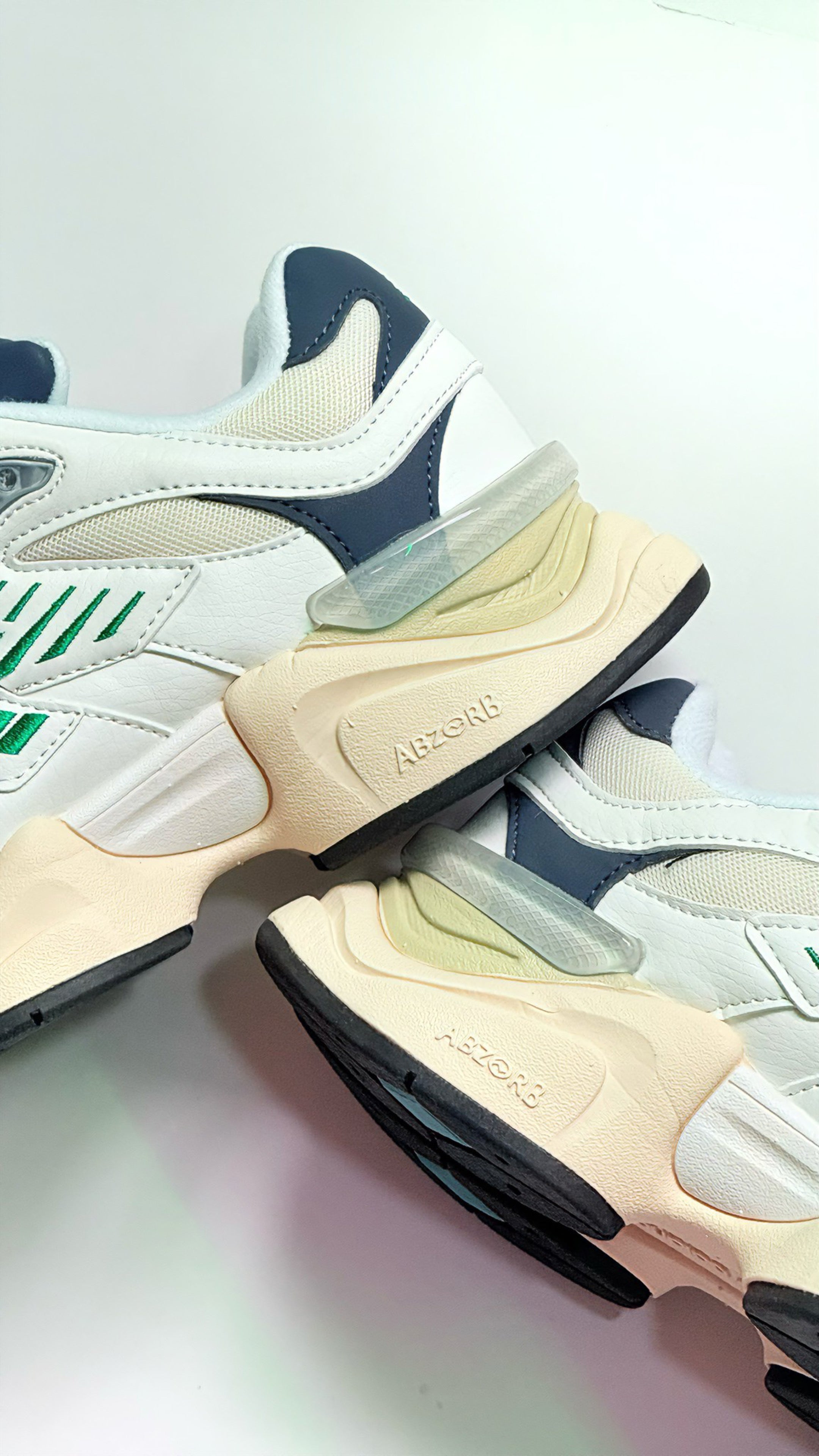 New Balance 9060 white and teal