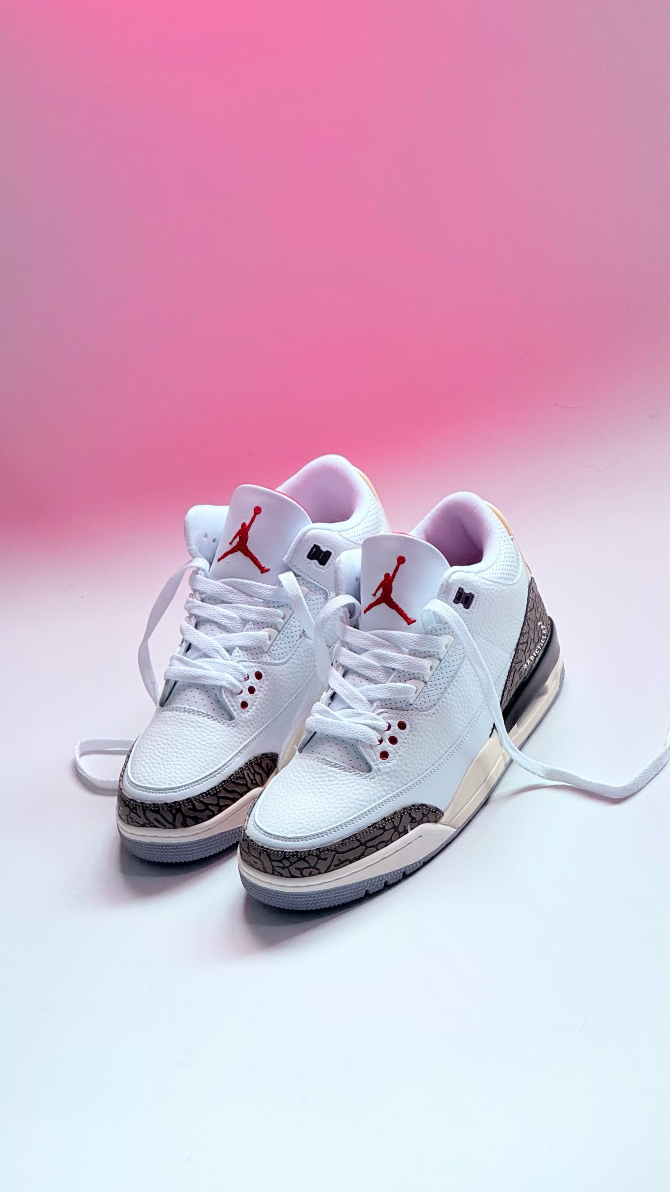 Air Jordan 3 “ White Cement “