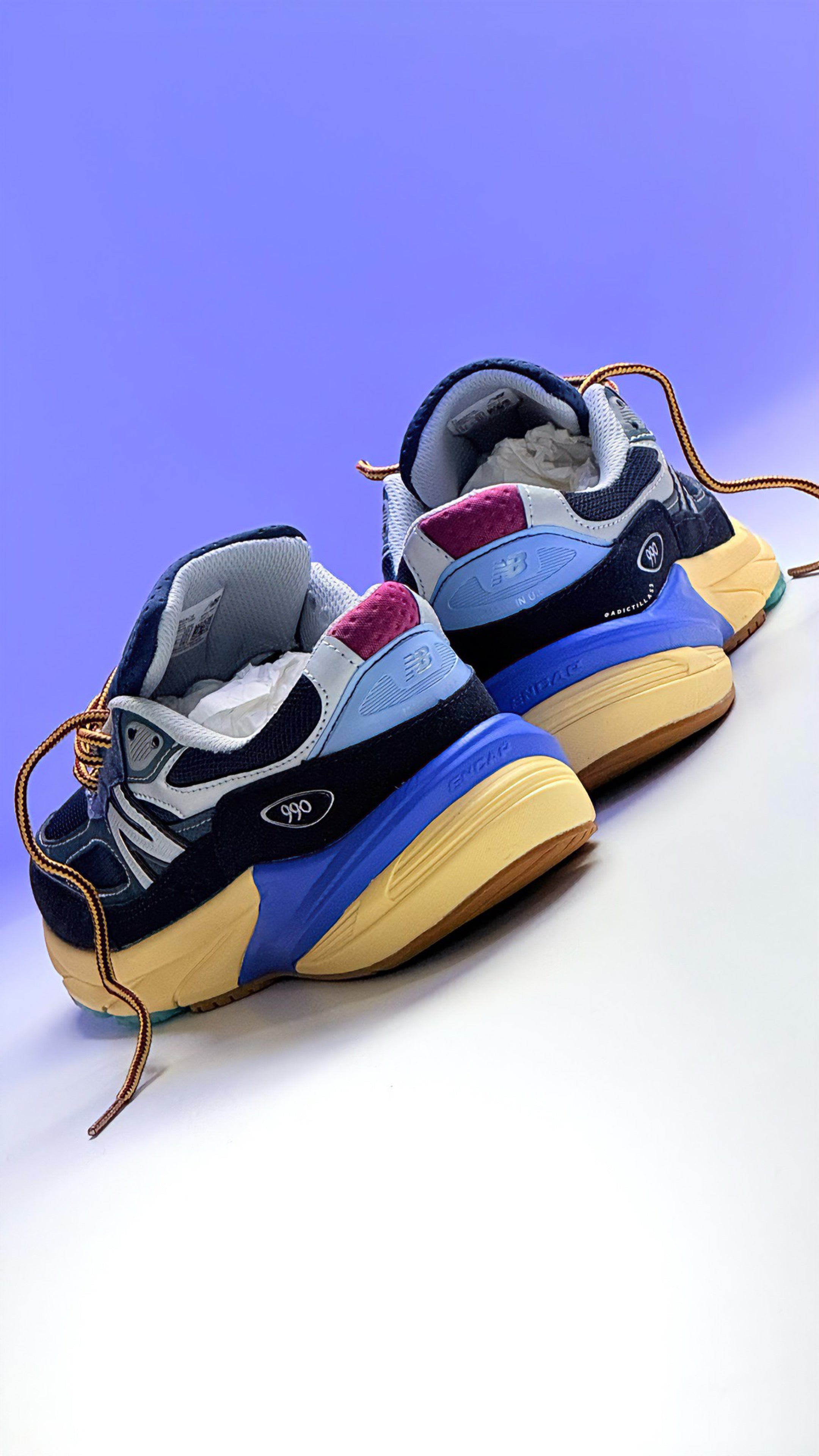 New Balance 990v6 Action Bronson Lapis Lazuli