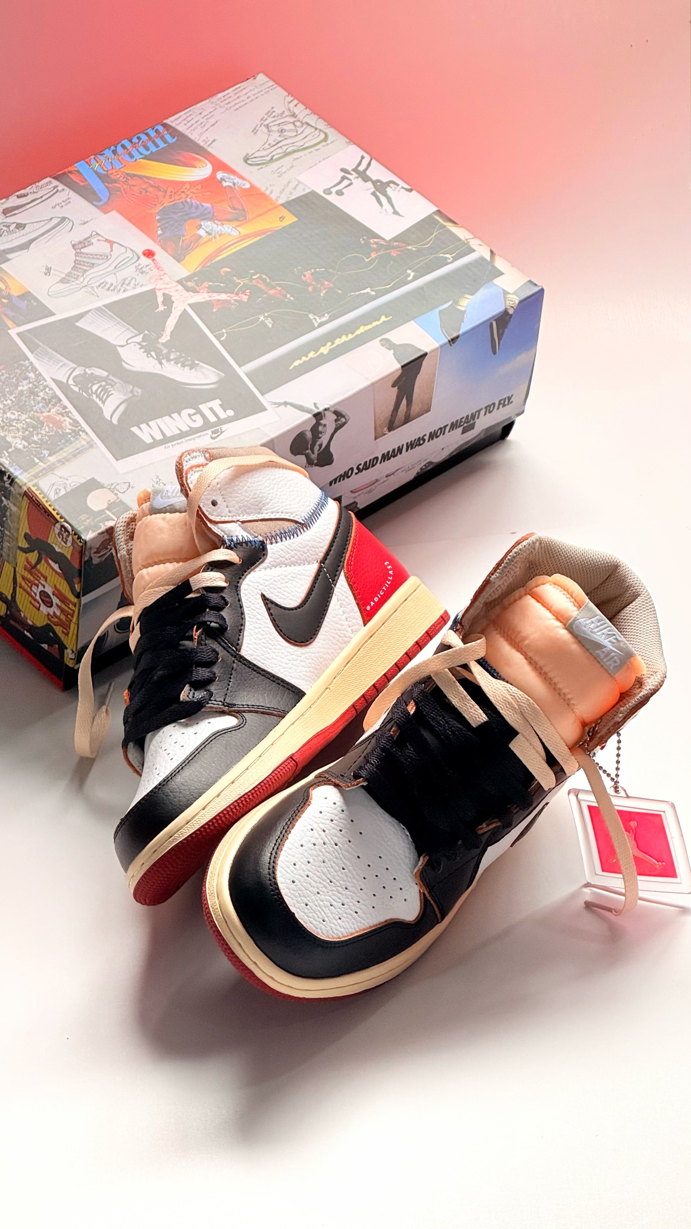 Union LA x Air Jordan 1 Retro High NRG 'Black Toe'
