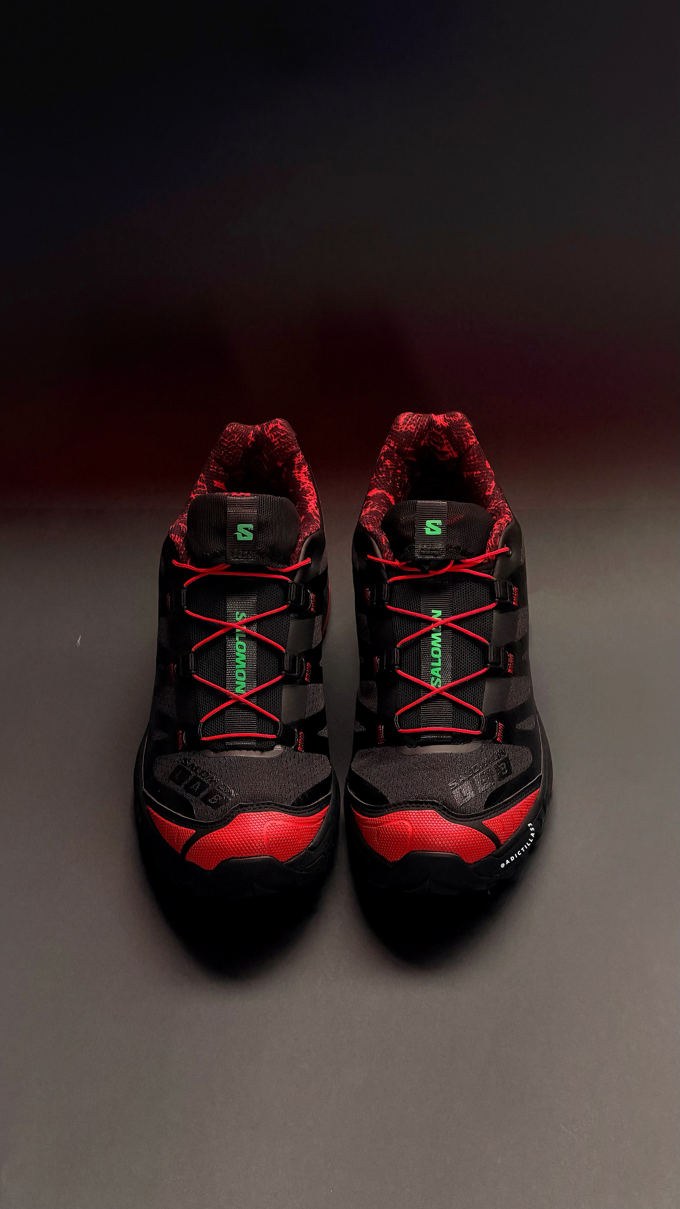 Salomon XT-4 OG El año de la serpiente, víbora roja