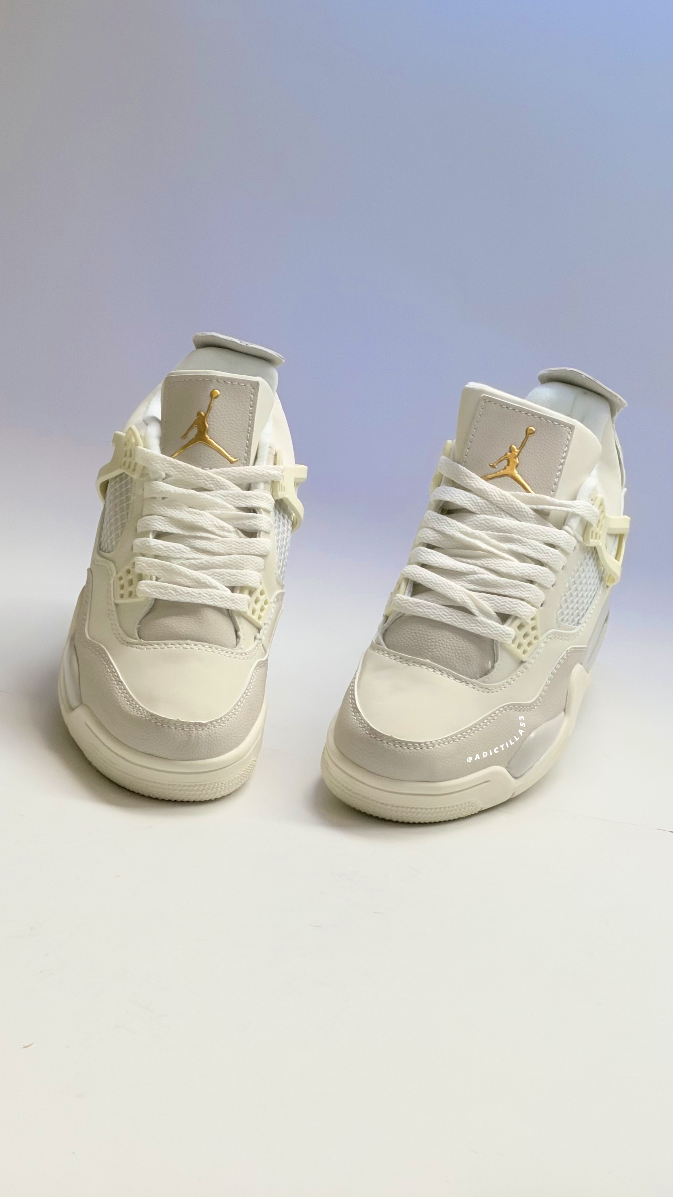 Air Jordan 4 Cream Gold