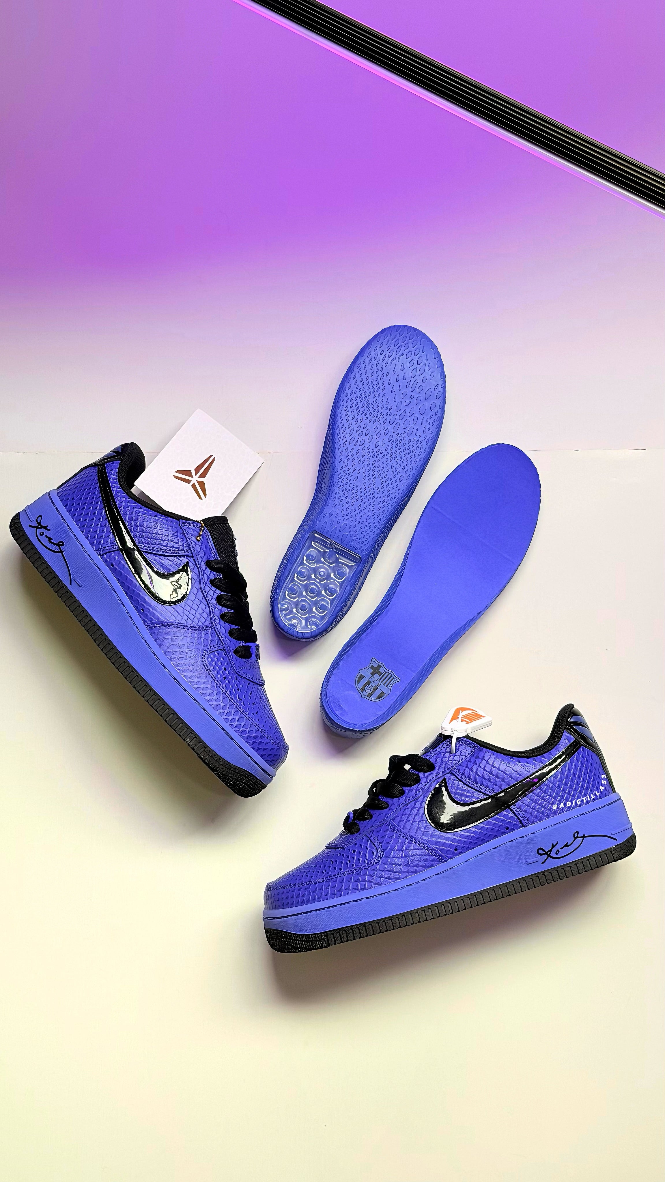 Nike AF1 Protro
Kobe Bryant x FC Barcelona Persian Violet