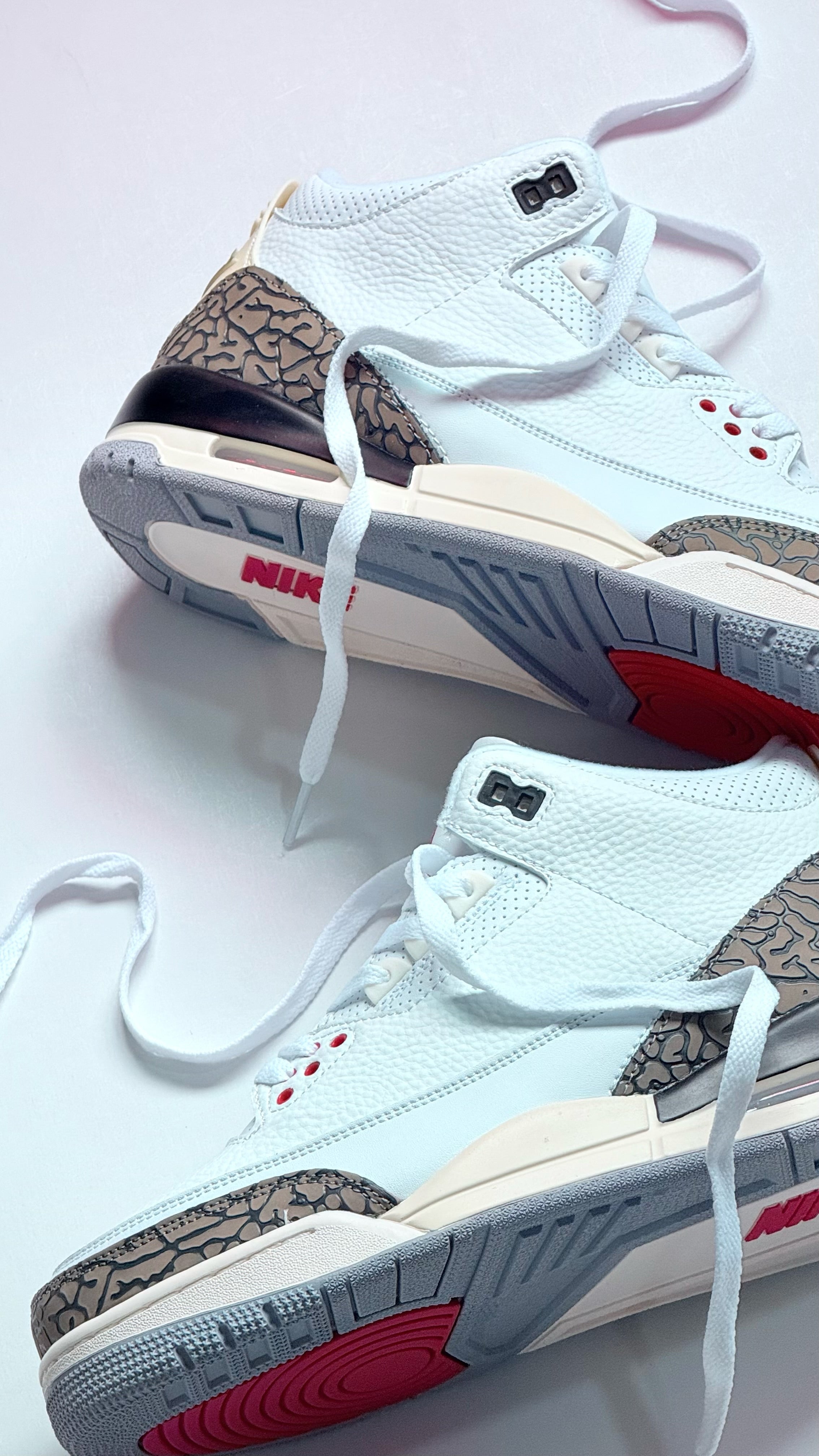 Air Jordan 3 “ White Cement “