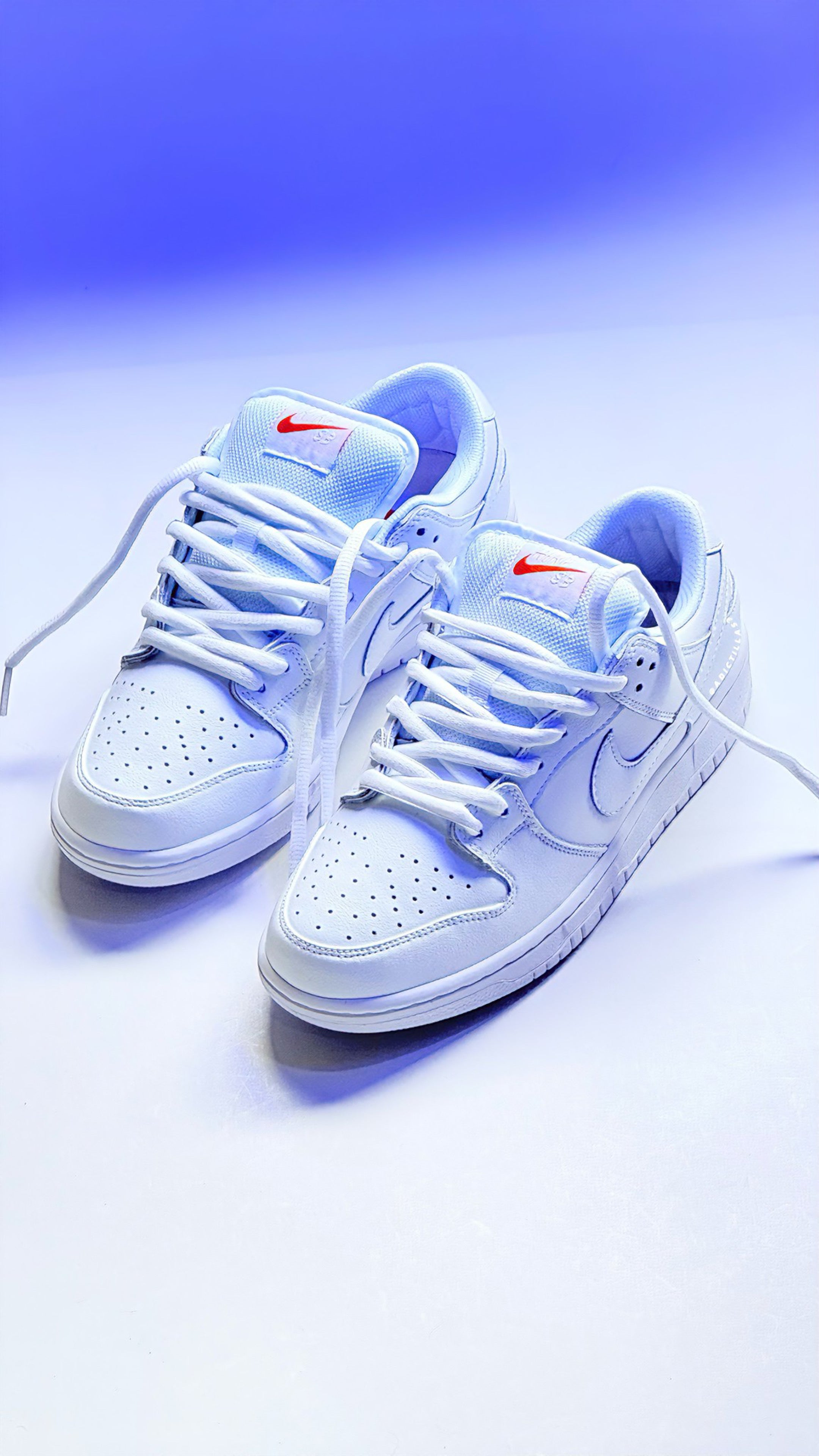 Nike Sb Dunk Low “ Orange Label “ white