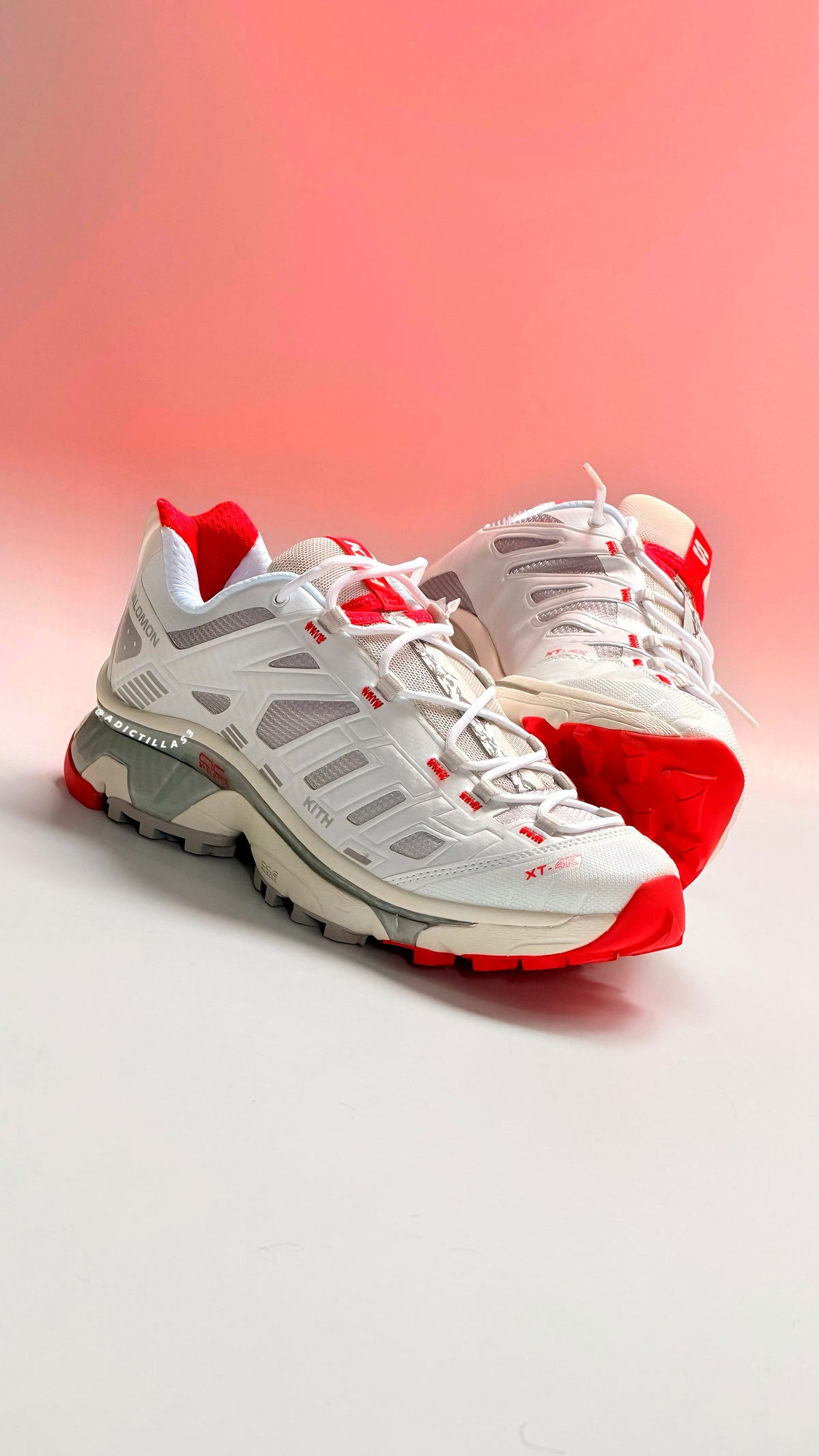 Salomón XT-4K "Kithmas White Red “