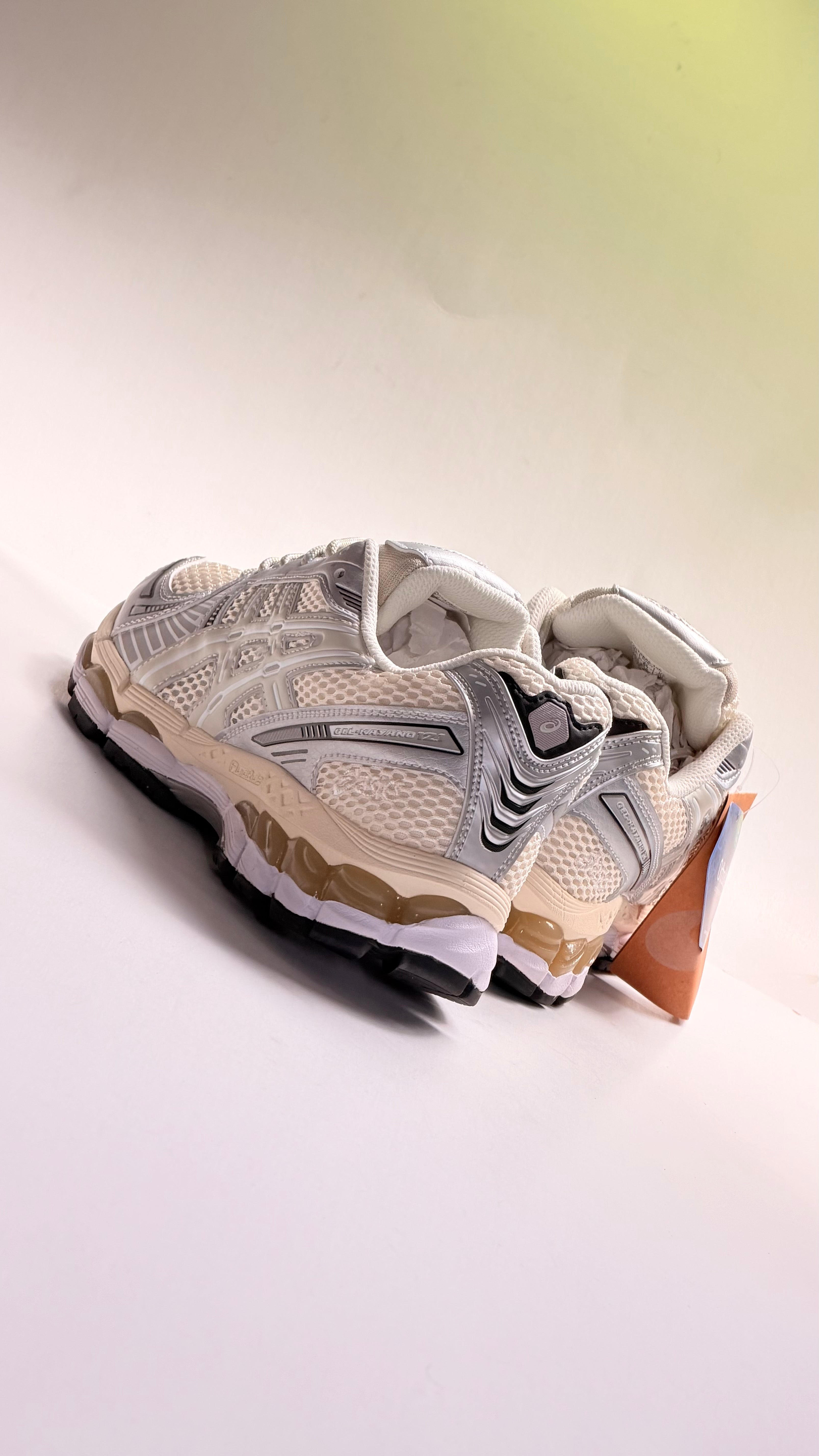 ASICS
GEL-KAYANO 12.1 Cream/Pure Aqua x Ronnie Fieg