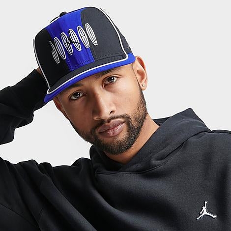 Jordan Brand Pro Flight Remix Snapback Hat - Black