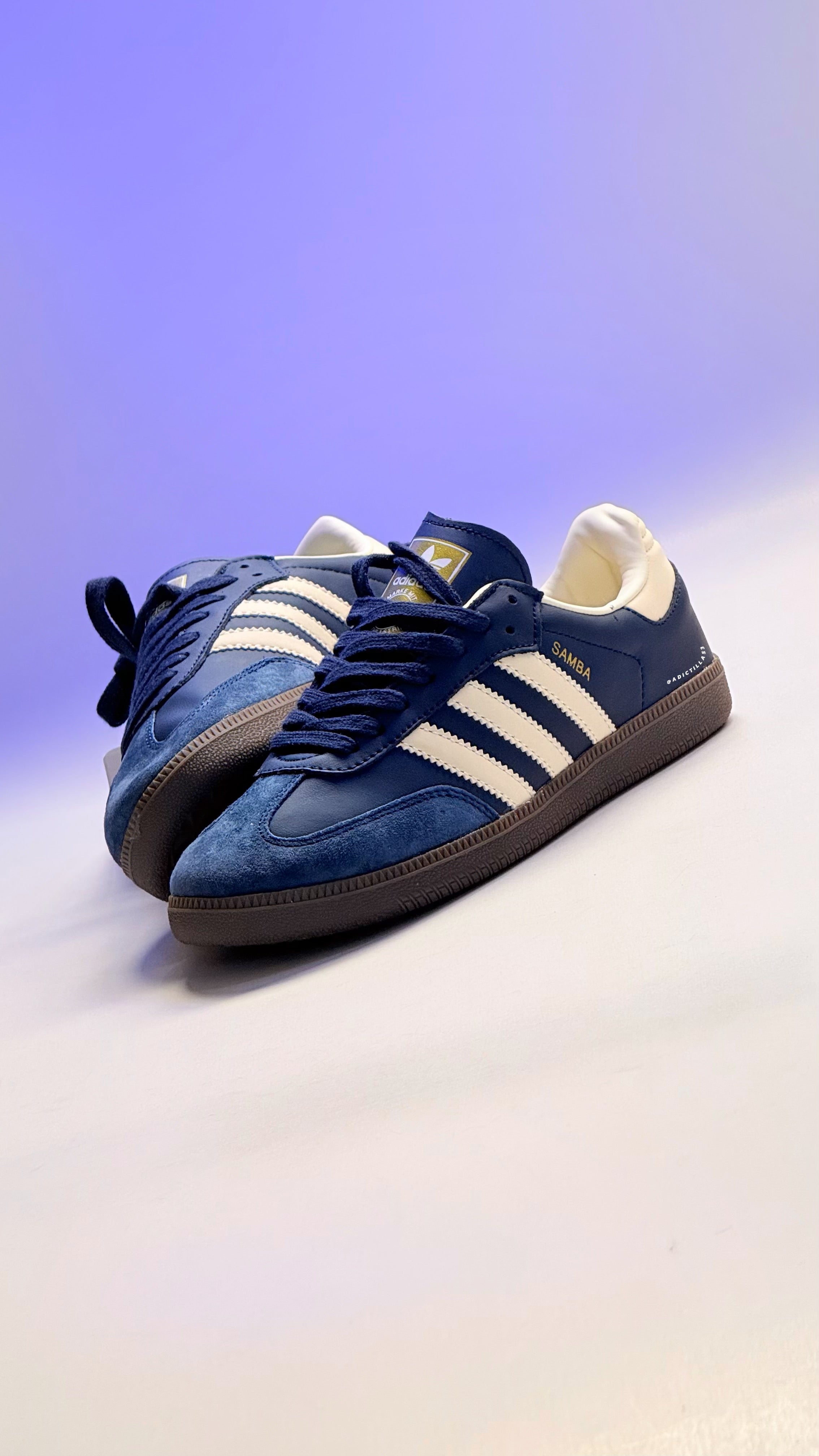 Adidas samba OG Night Navy Cream