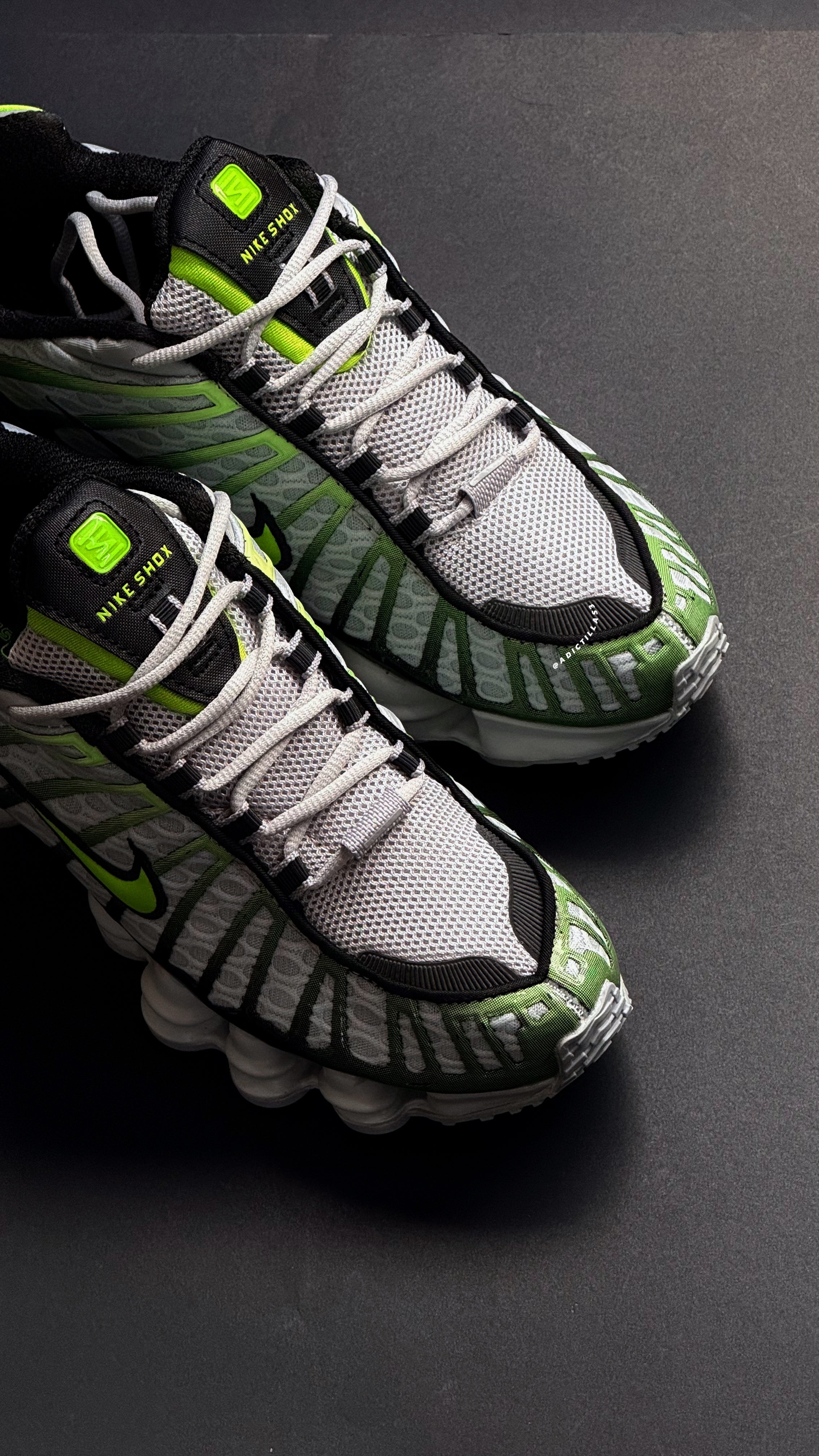 Nike Shox TL Wolf Gray Lime
