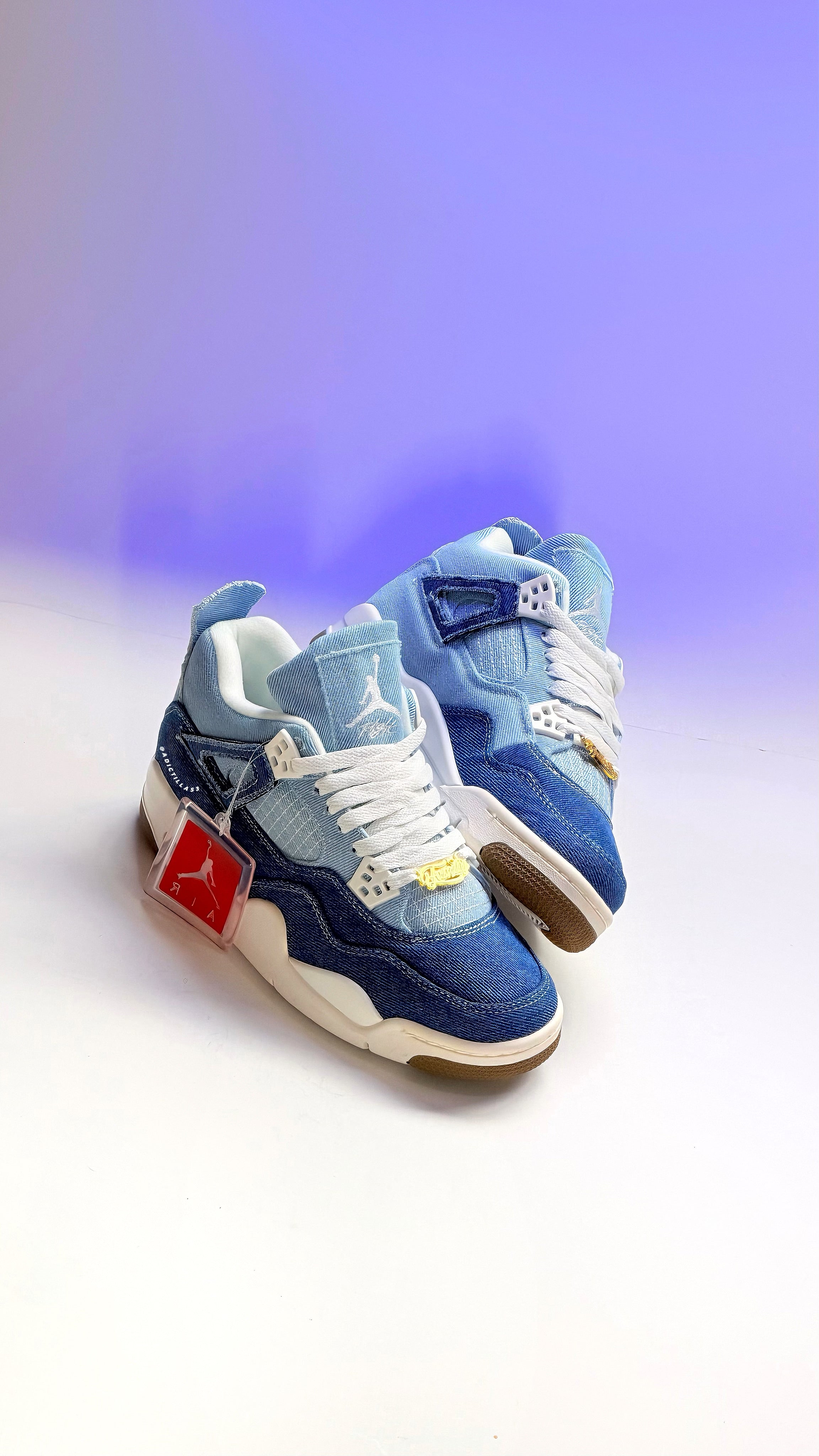 Air Jordan 4 Worn Blue