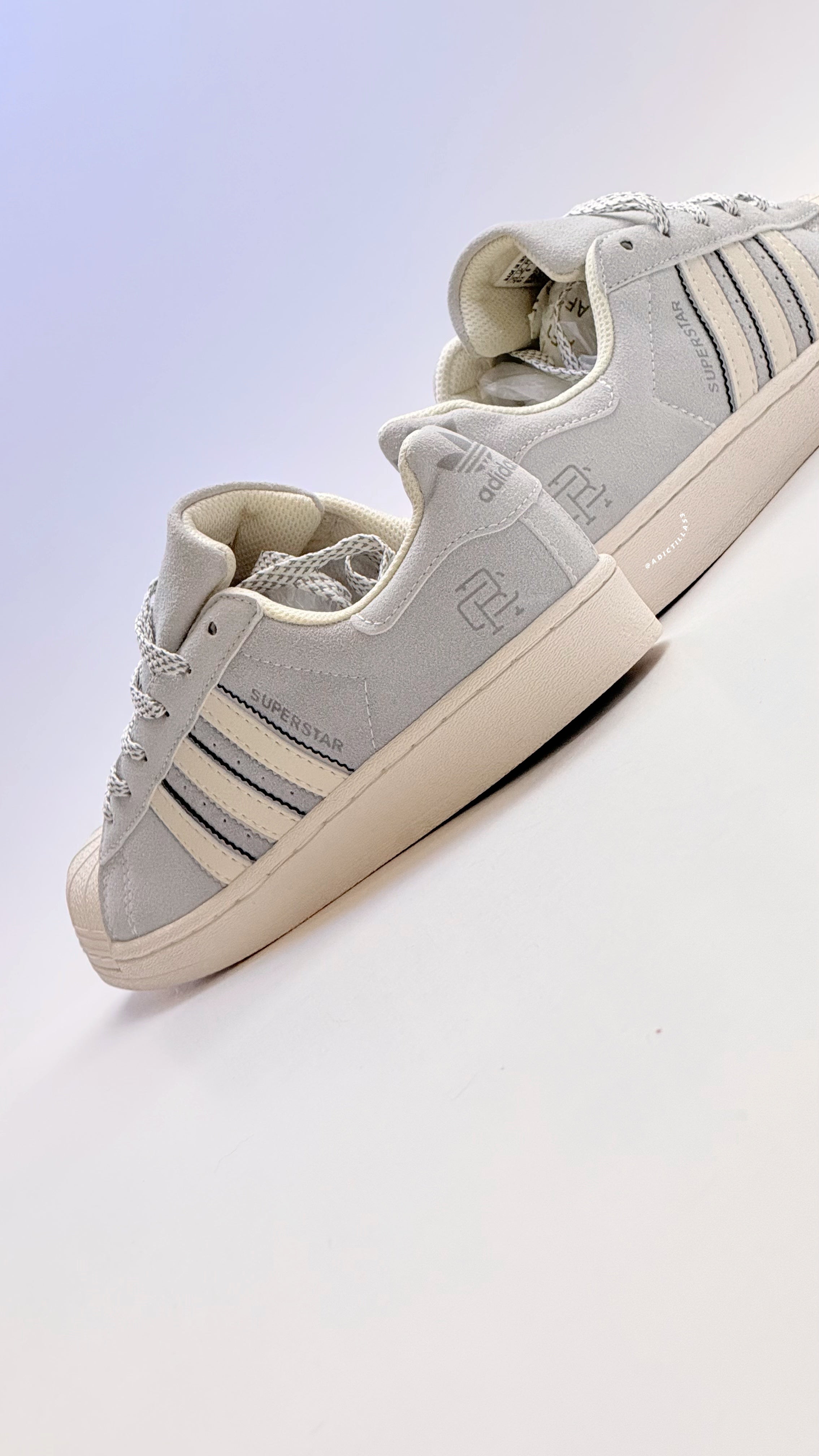 Adidas Superstar x Reining Champ grey