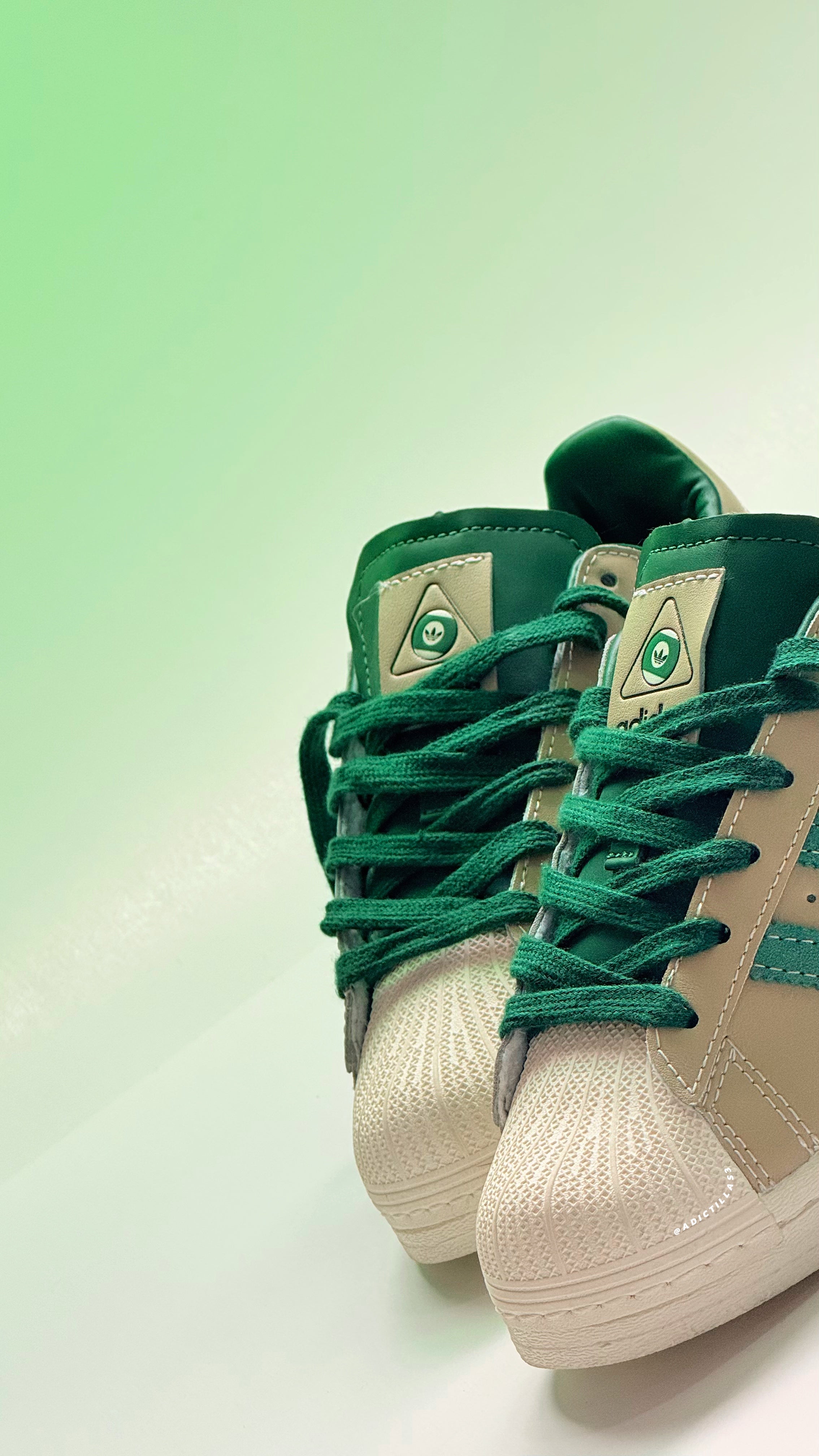 Adidas Originals Superstar 'Tan Green'