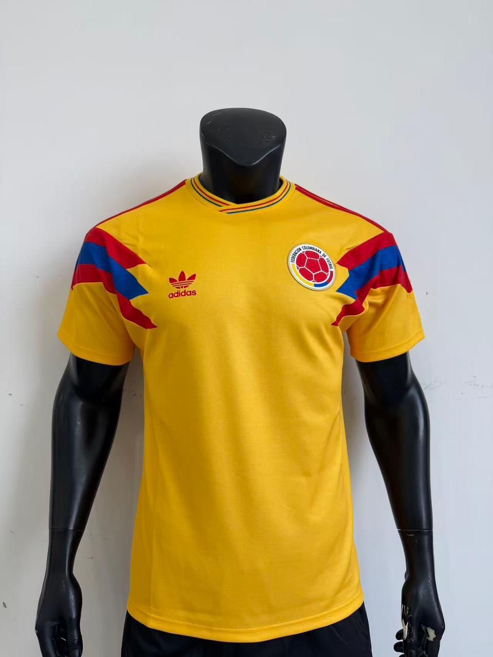 Camiseta de futbol Retro selección Colombia 1990