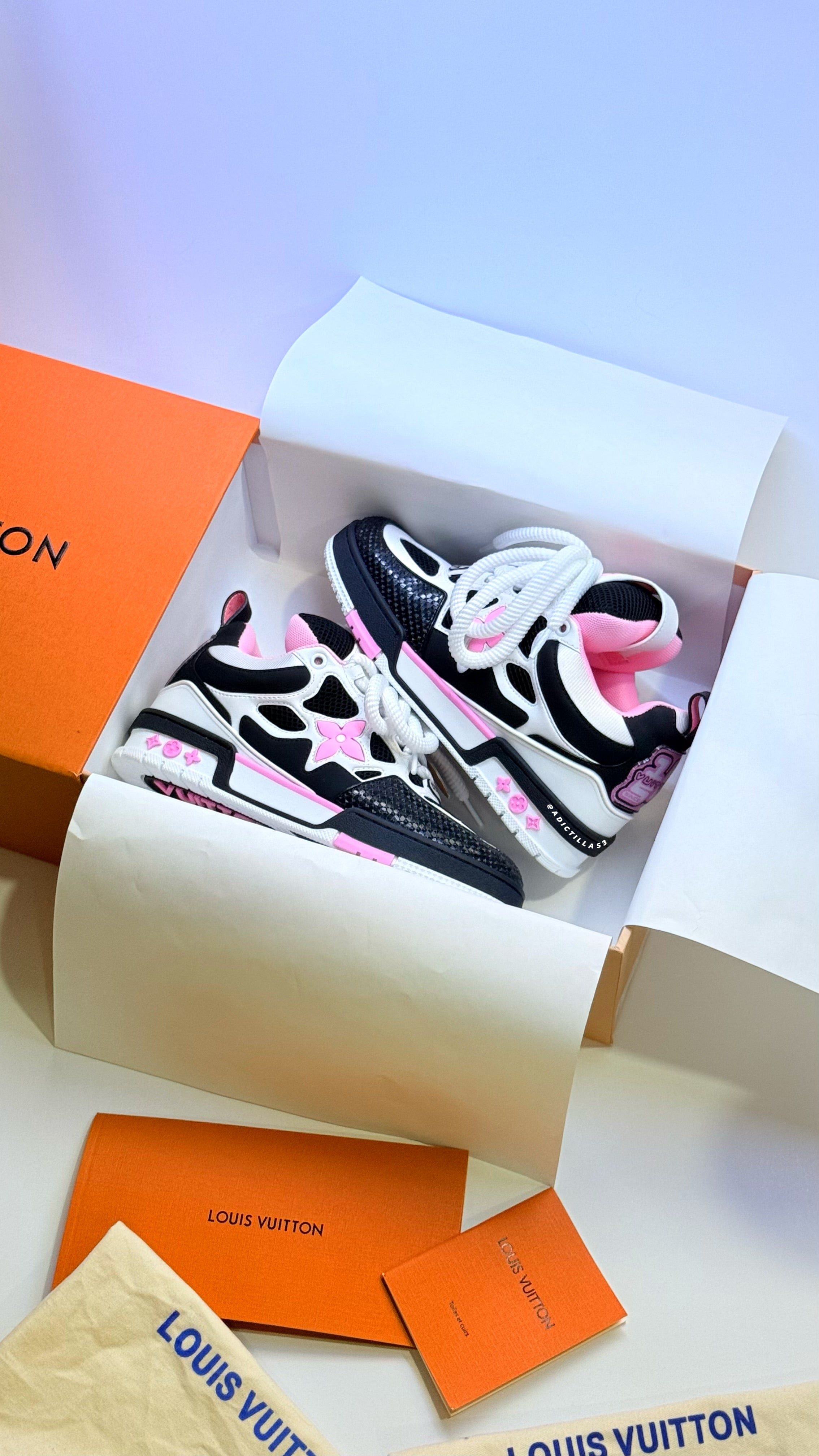 Louis Vuitton LV Skate Sneaker Pink