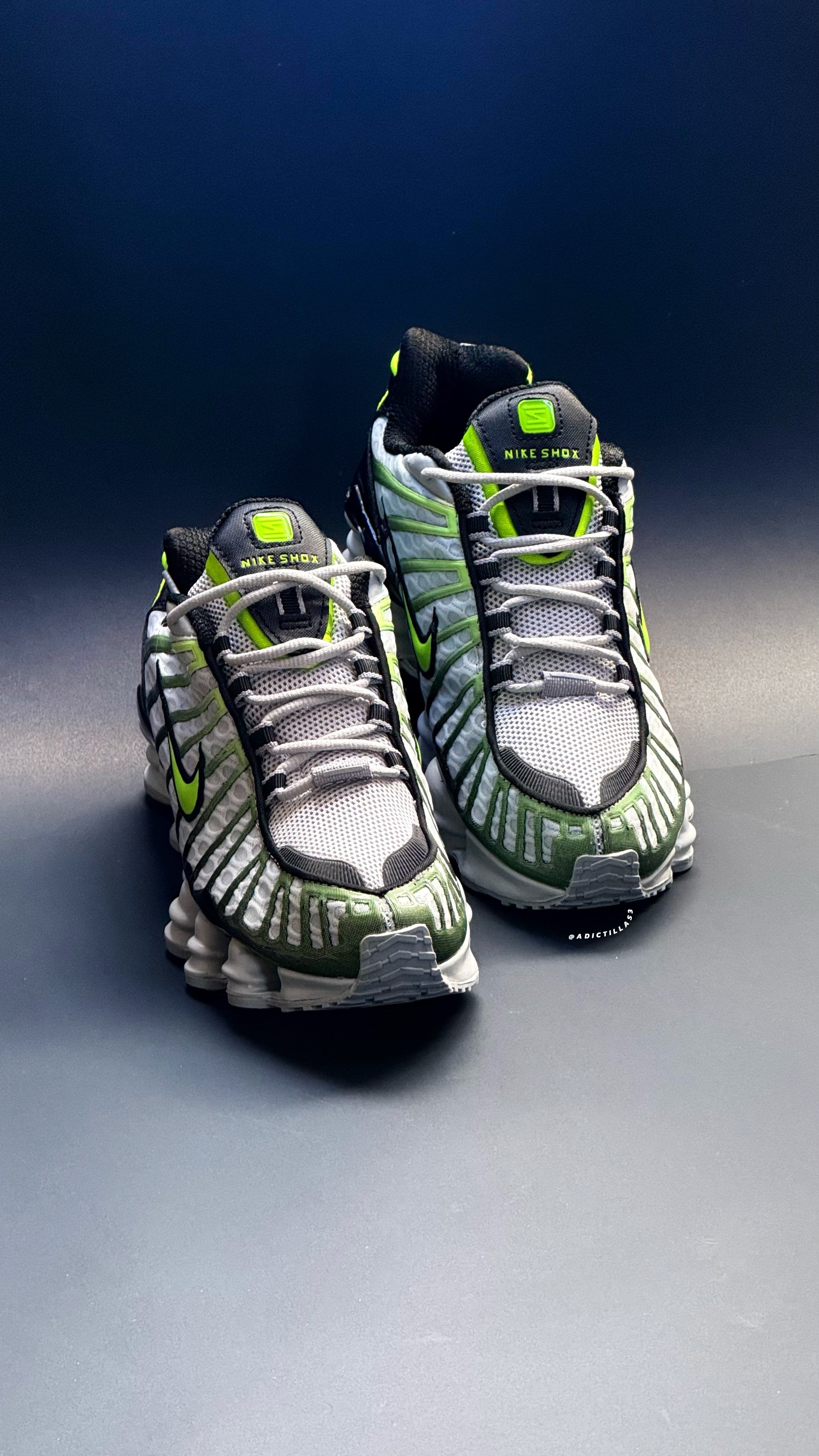 Nike Shox TL Wolf Gray Lime