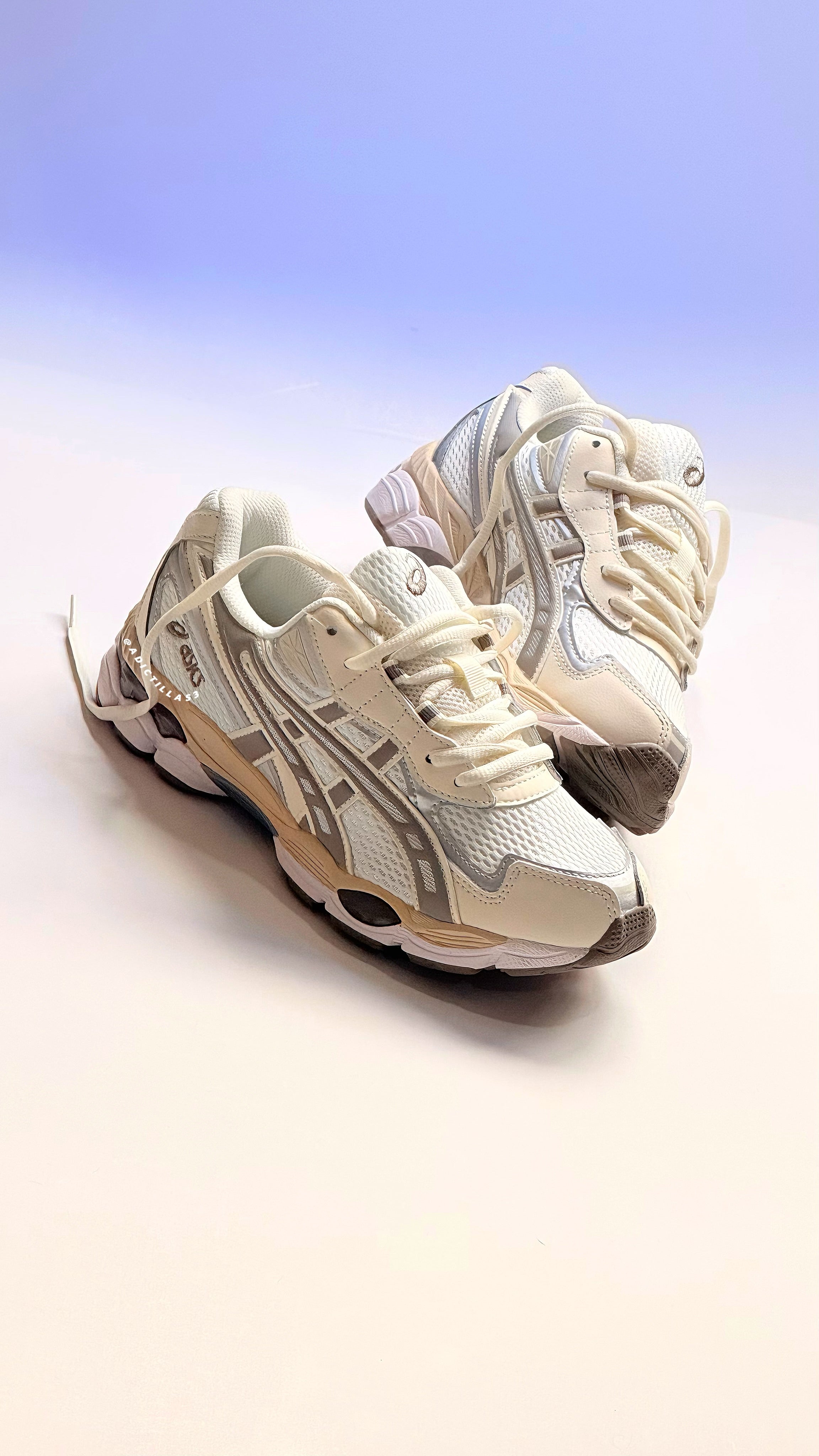 Asics Gel NYC Cream Steel