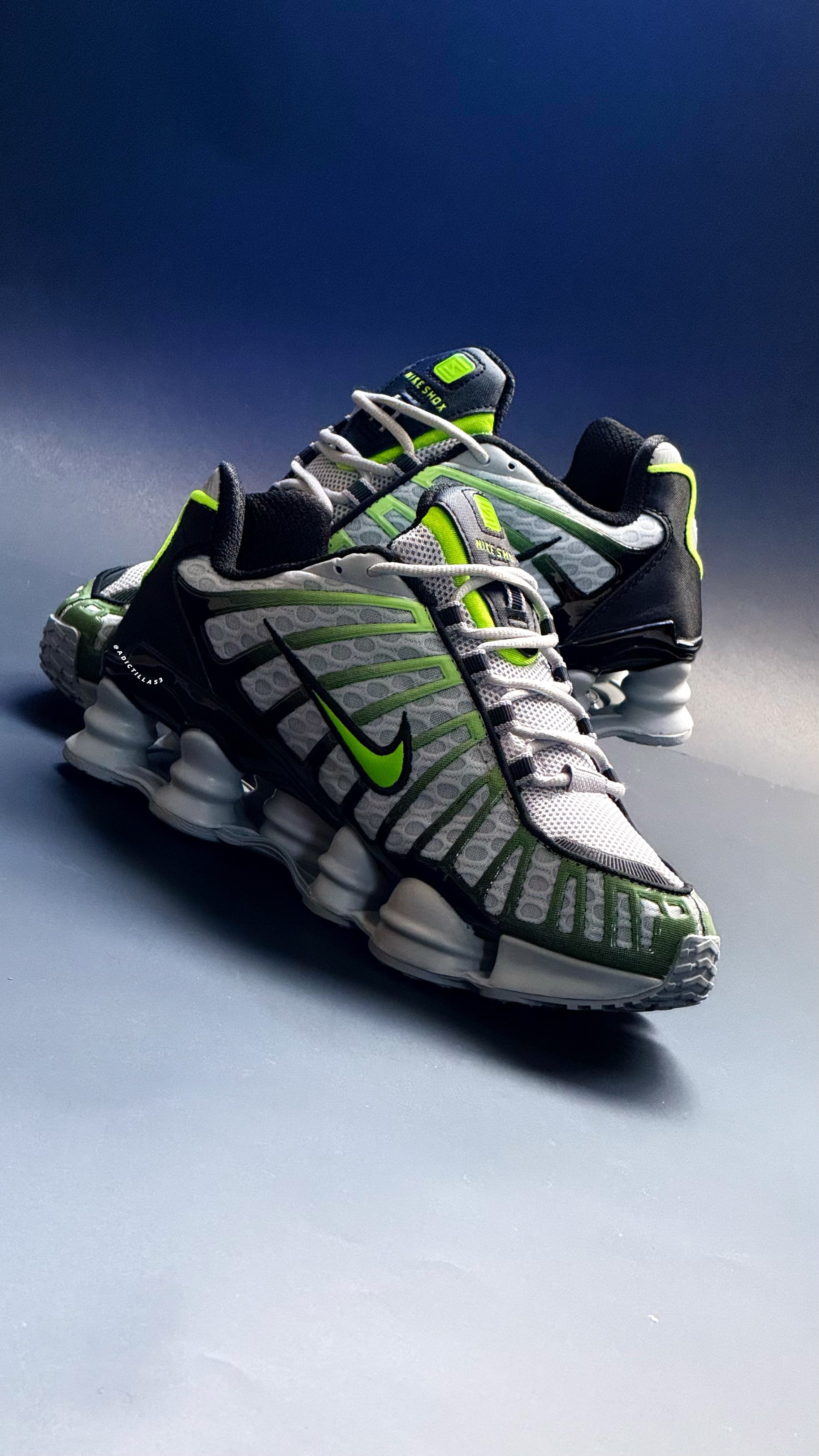 Nike Shox TL Wolf Gray Lime
